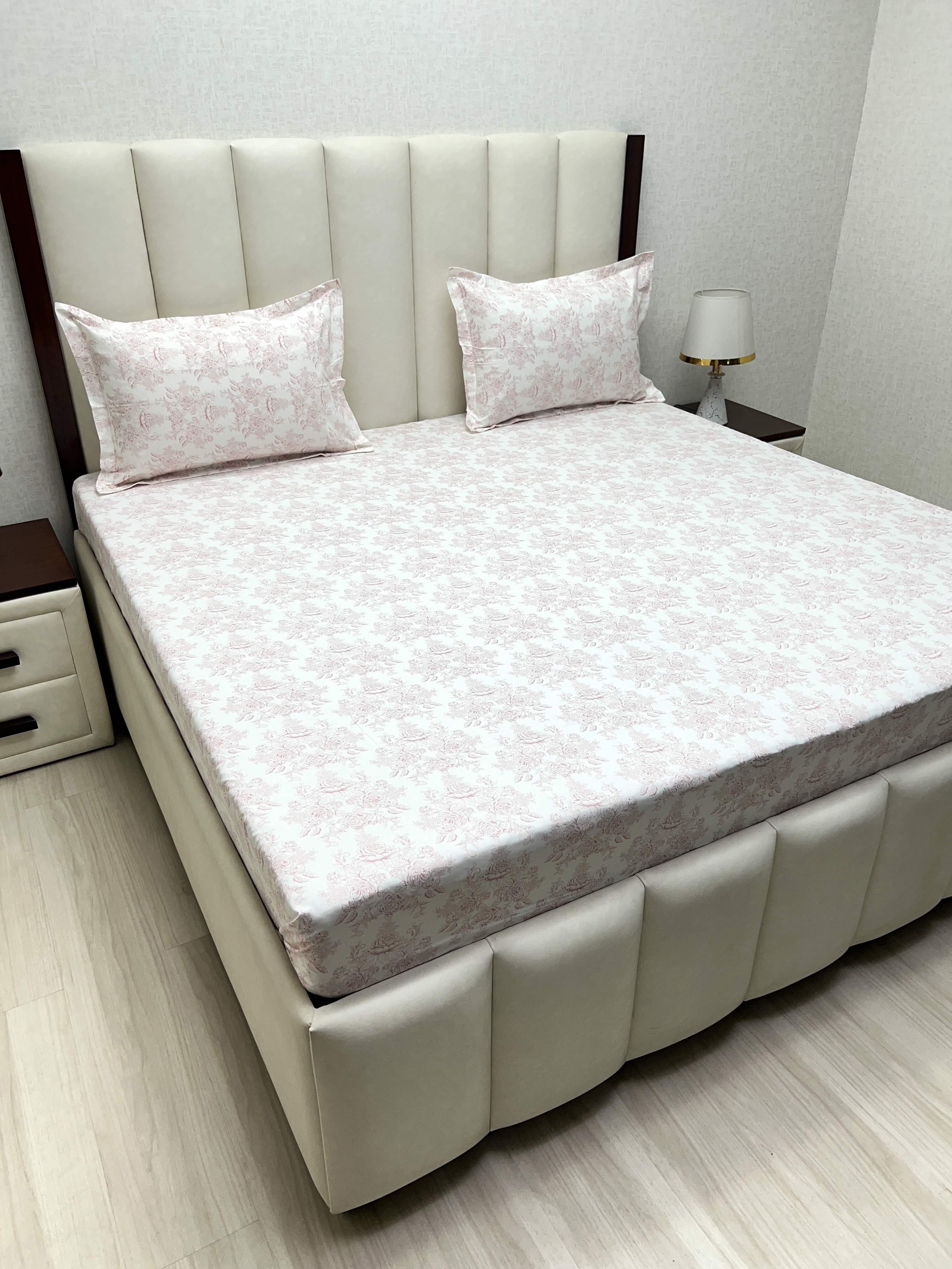 Pure Decor Pure Cotton King Size Double Bedsheet