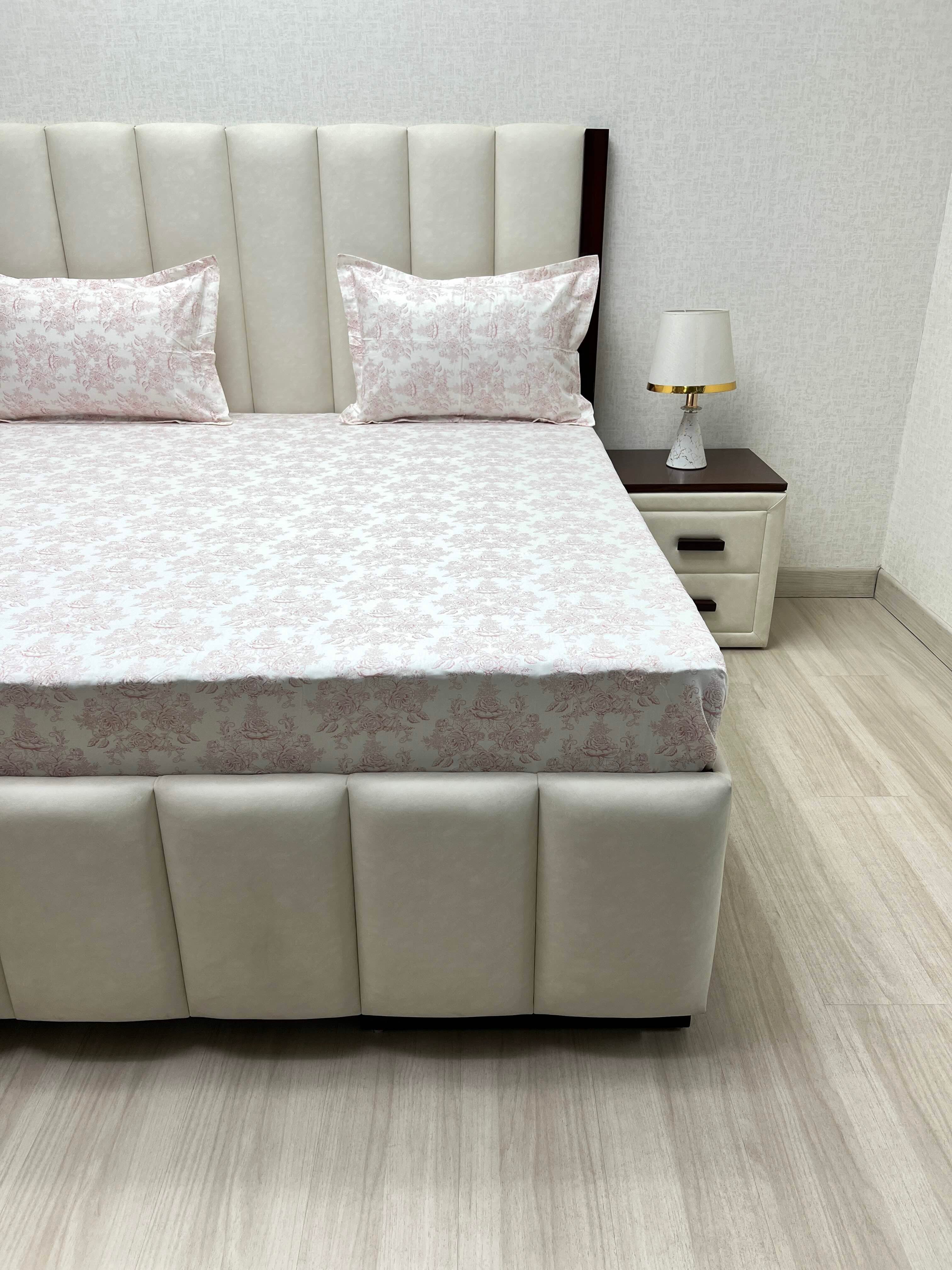 Pure Decor Pure Cotton King Size Double Bedsheet