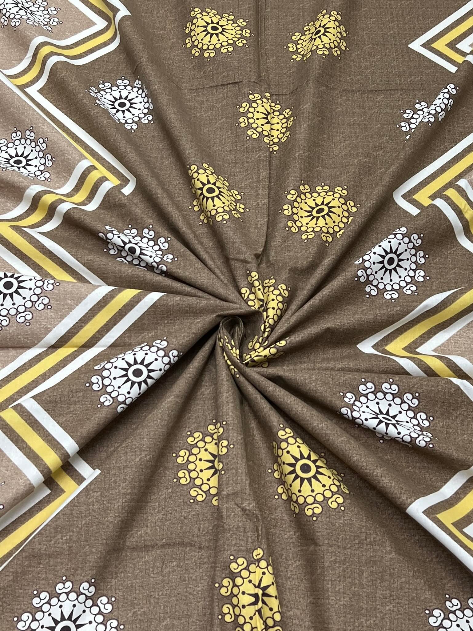 Pure Decor Pure Cotton Queen Size Double Bedsheet
