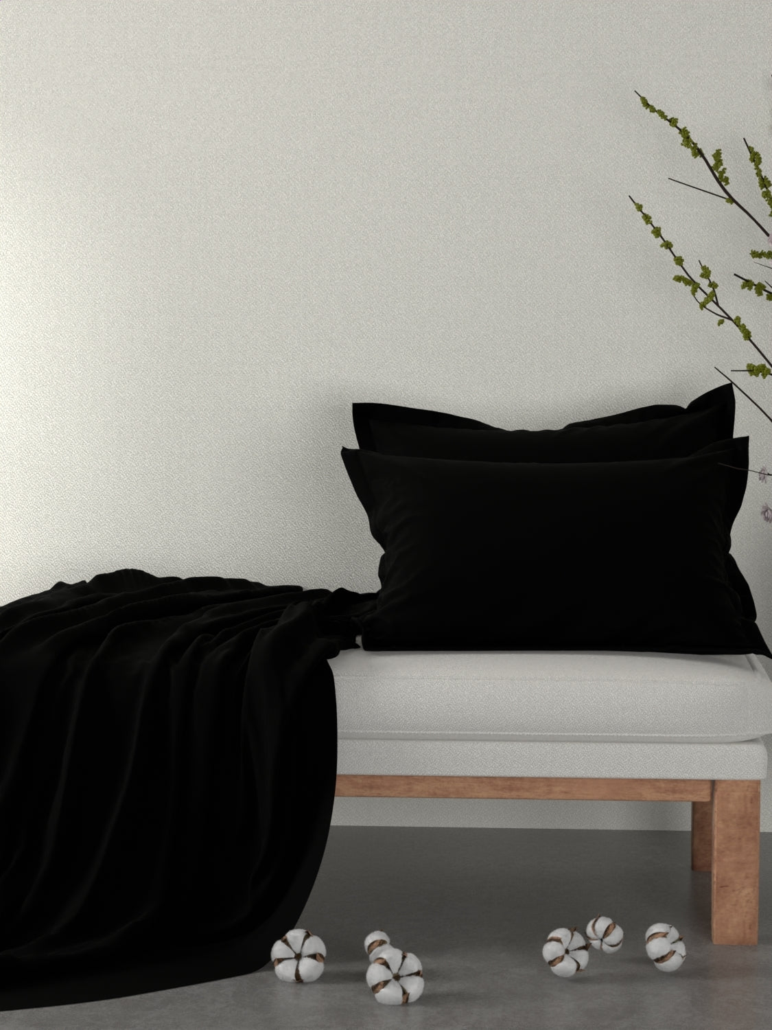Pure Decor Pure Cotton King Size Double Bedsheet