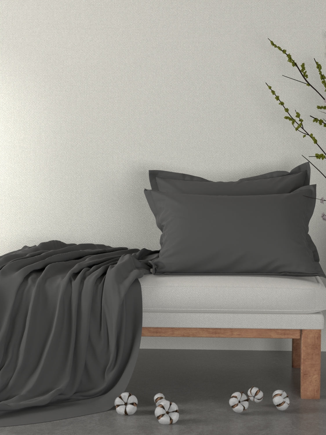 Pure Decor Pure Cotton King Size Double Bedsheet