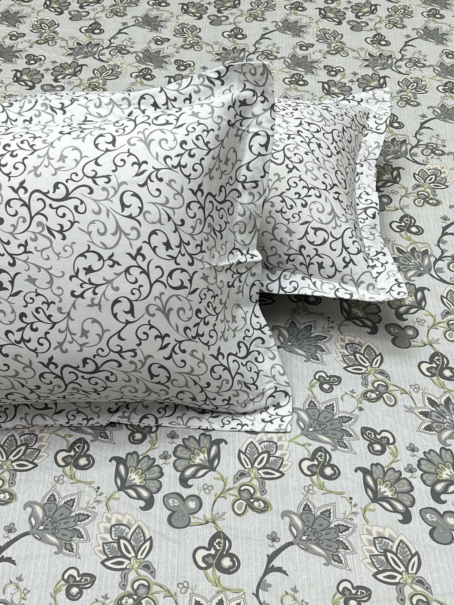 Pure Decor Pure Cotton King Size Fitted Bedsheet