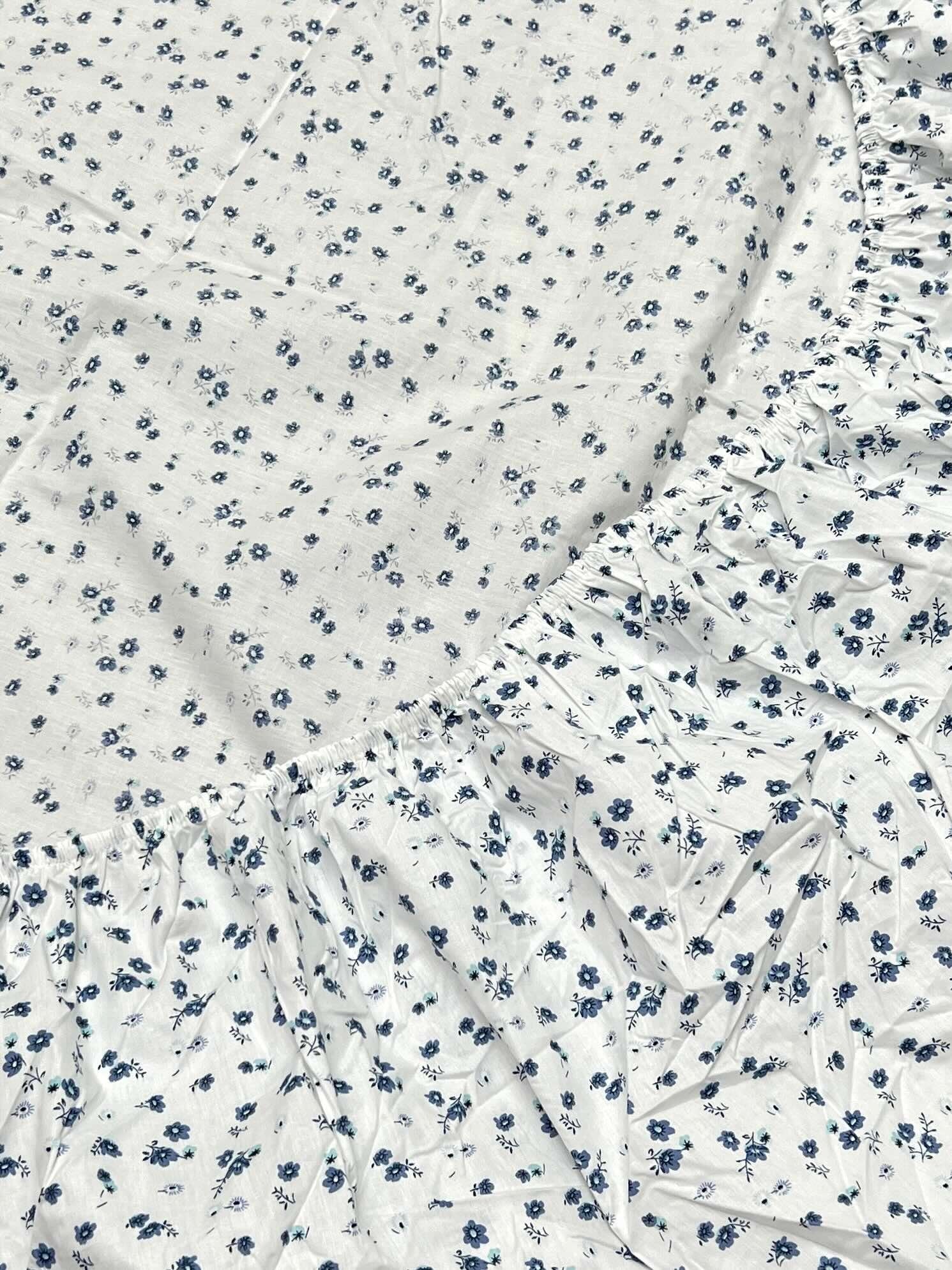 Pure Decor Pure Cotton King Size Fitted Bedsheet