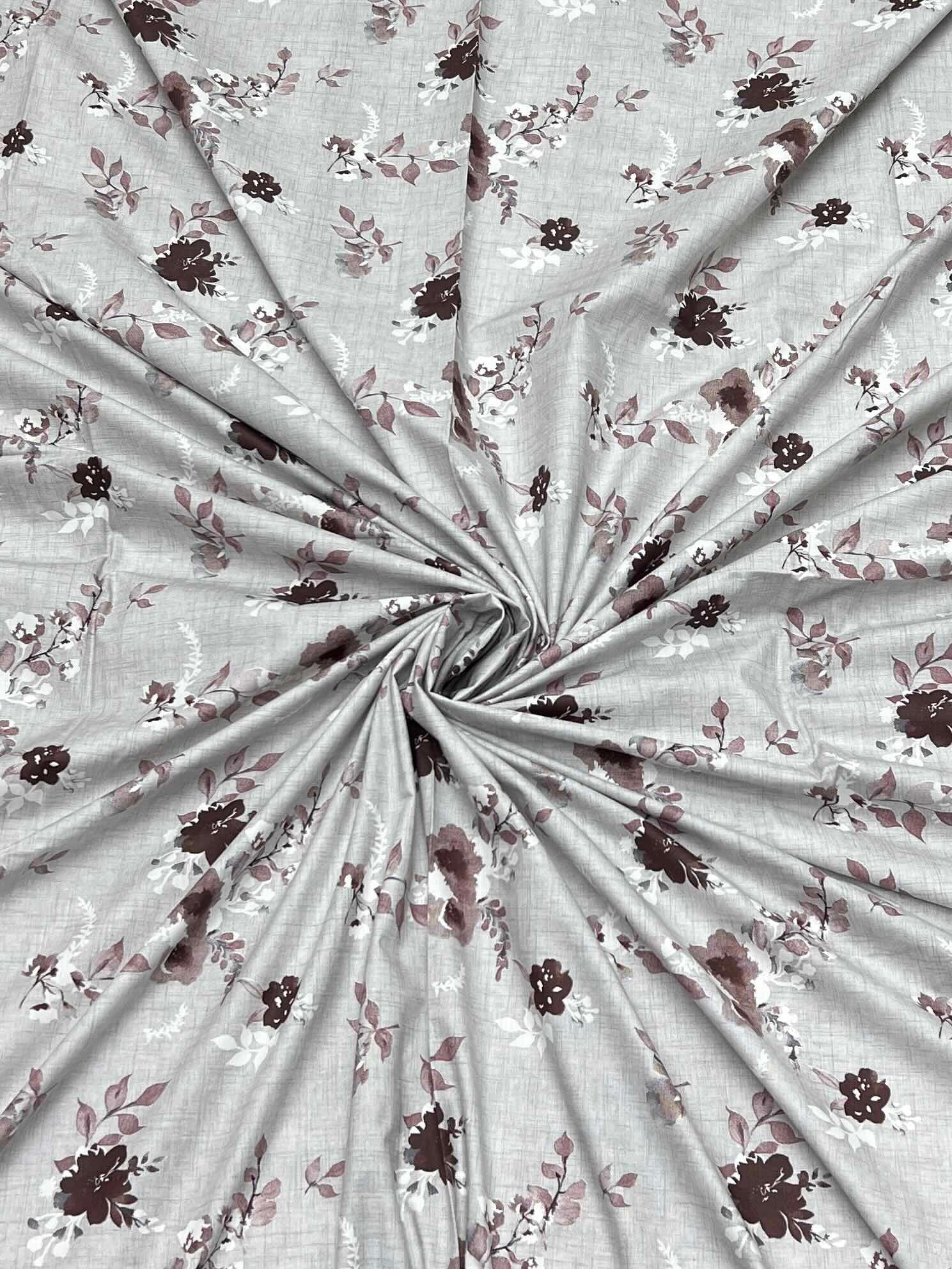 Pure Decor Pure Cotton King Size Double Bedsheet