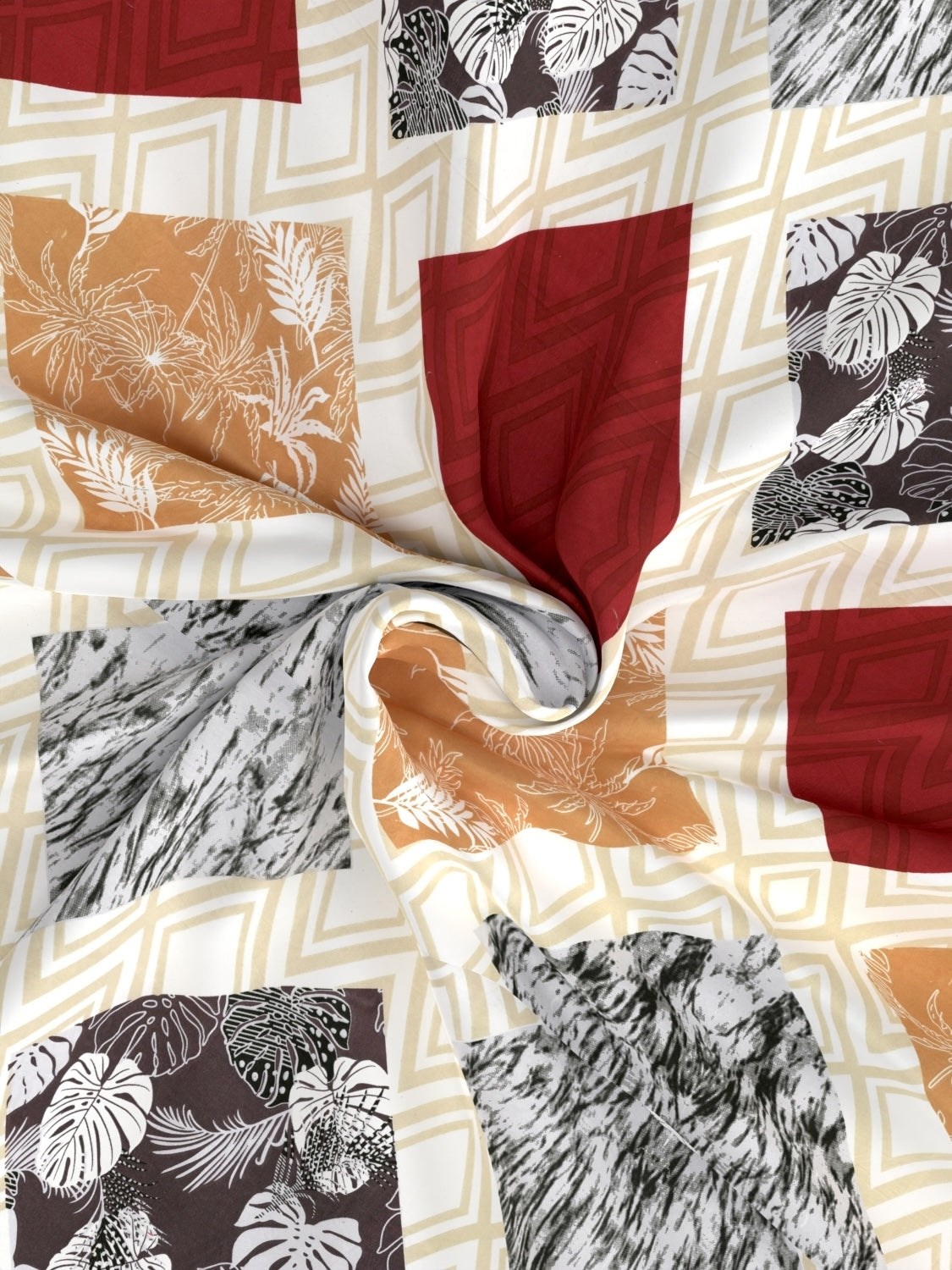 Pure Decor Polycotton Queen Size Double Bedsheet