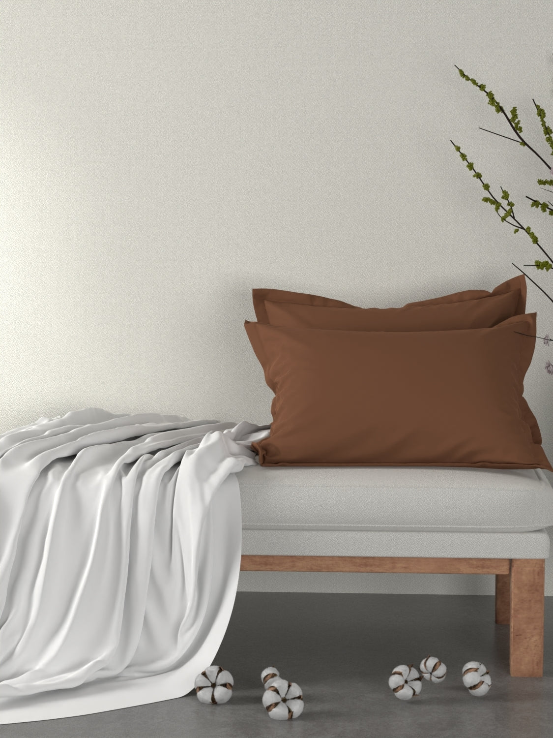 Pure Decor Pure Cotton King Size Double Bedsheet