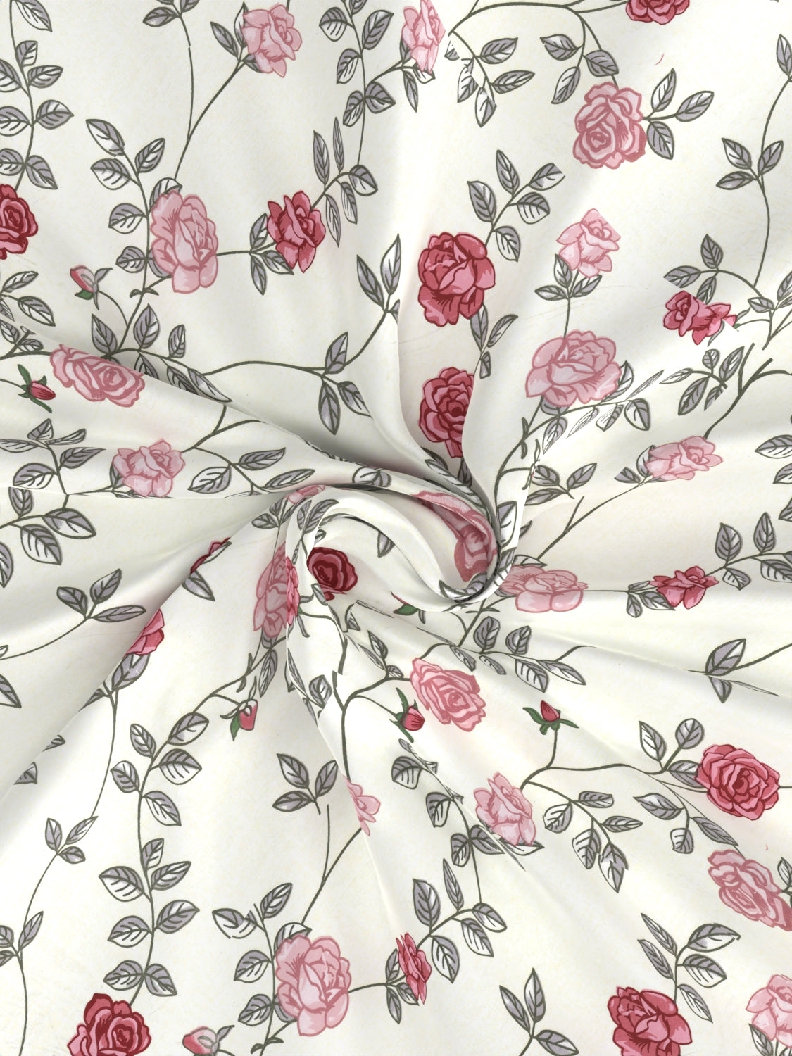 Pure Decor Polycotton Queen Size Double Bedsheet