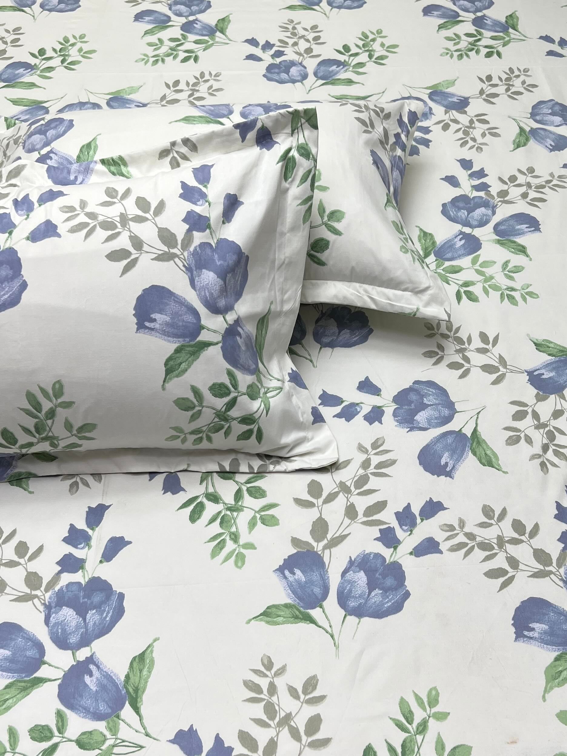 Pure Decor Polycotton Queen Size Double Bedsheet