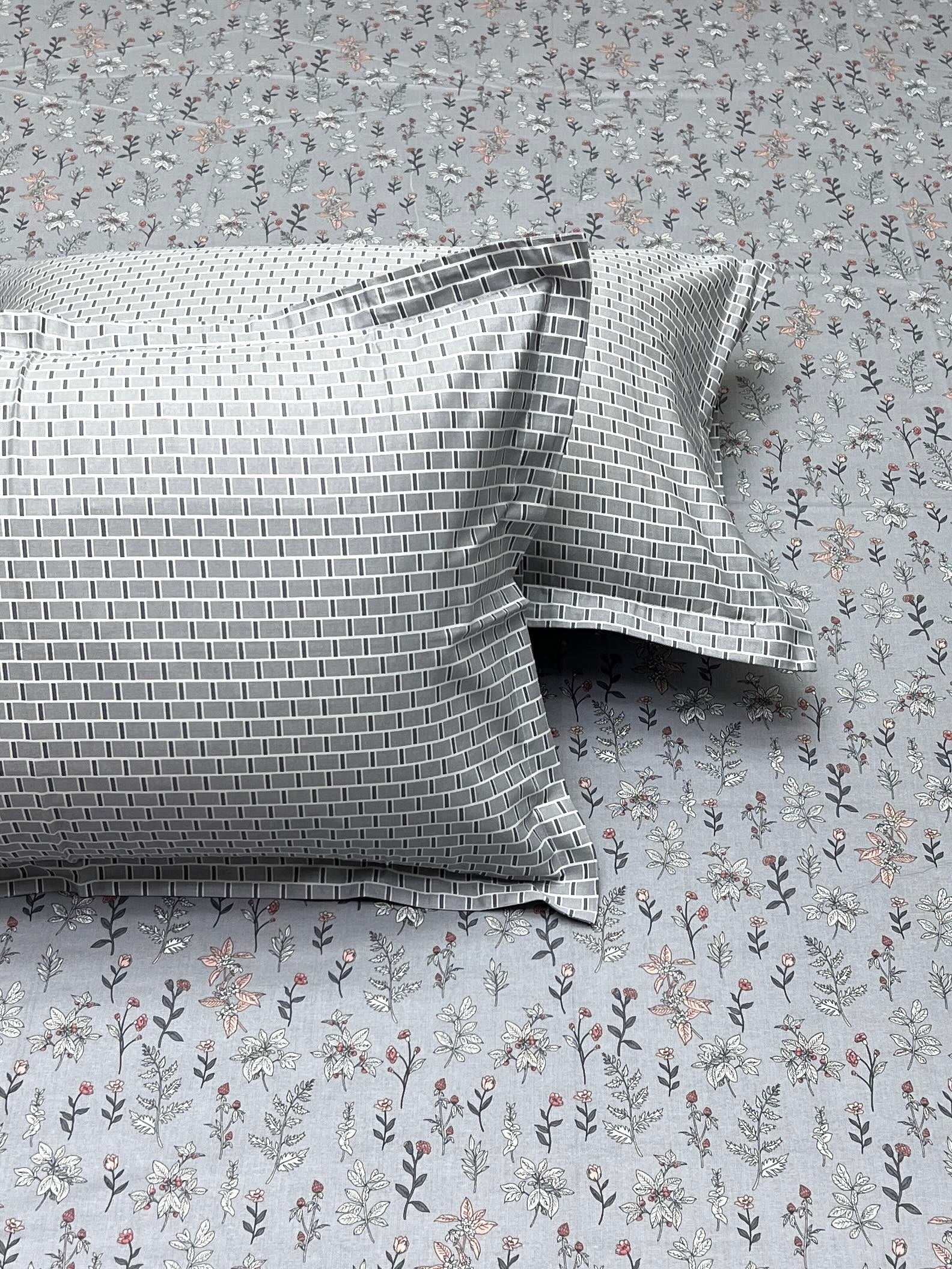 Pure Decor Pure Cotton King Size Double Bedsheet
