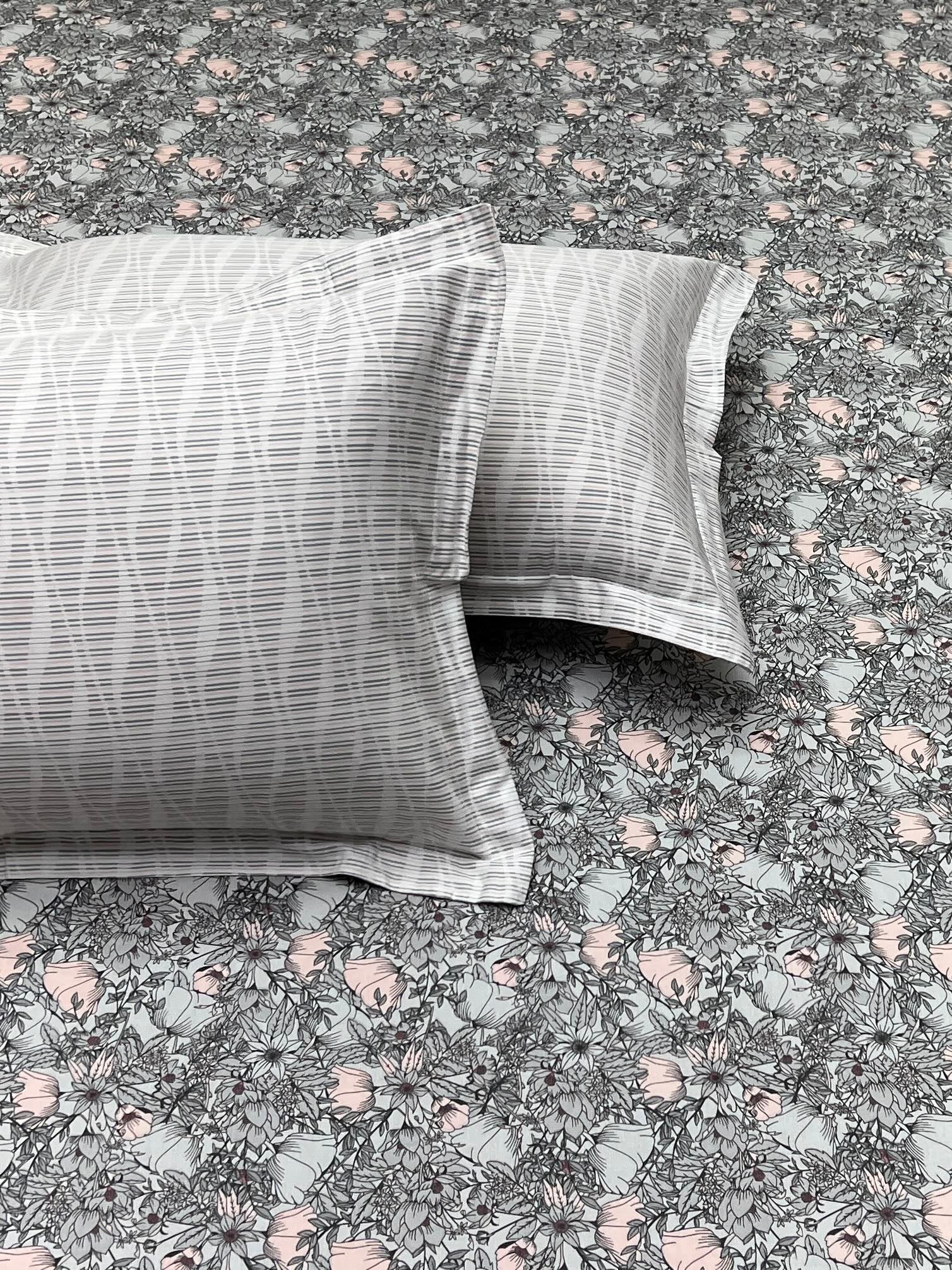 Pure Decor Pure Cotton King Size Double Bedsheet