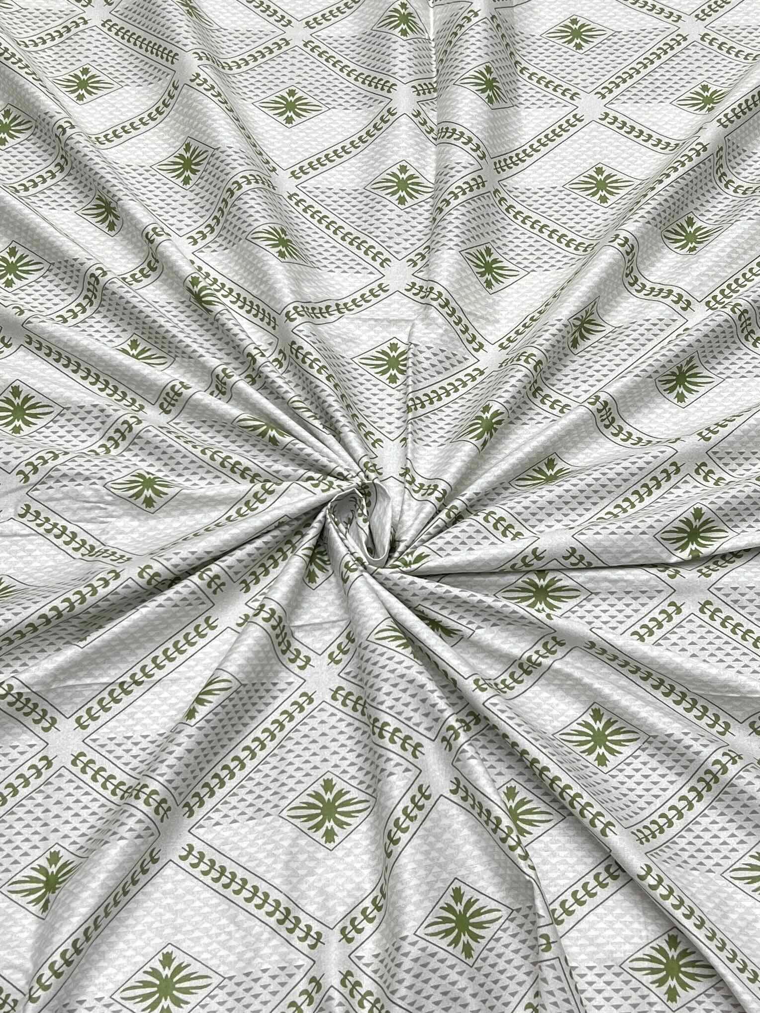 Pure Decor Pure Cotton Queen Size Double Bedsheet