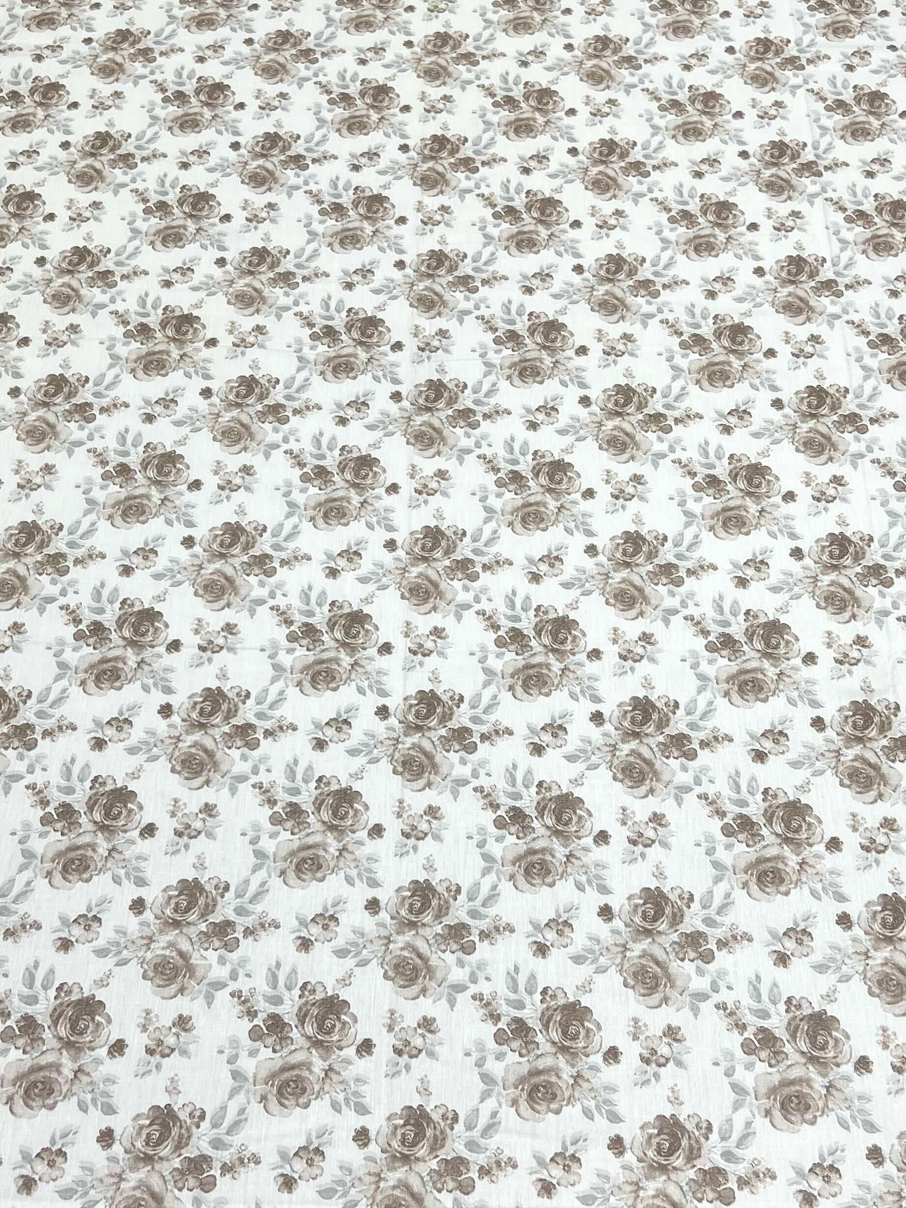 A-3868 - Pure Cotton 210 TC King Size Double Bedsheet (274X274) with Two Pillow Covers (50X76)