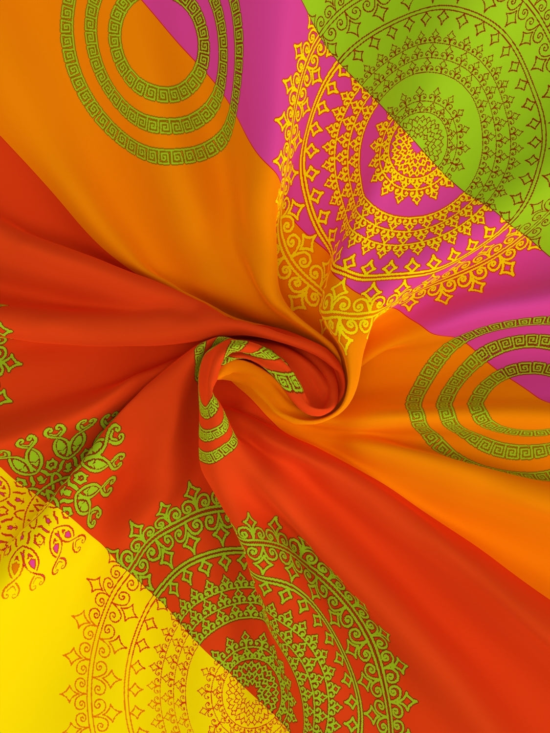 Pure Decor Pure Cotton Queen Size Double Bedsheet