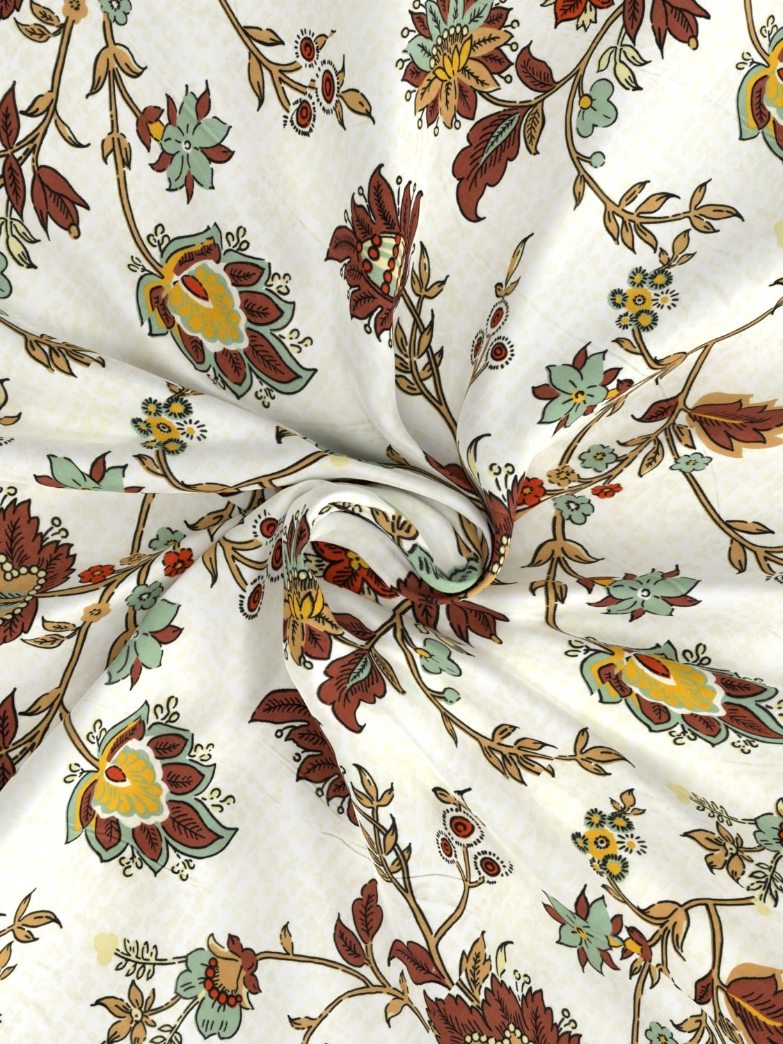 Pure Decor Polycotton Queen Size Double Bedsheet