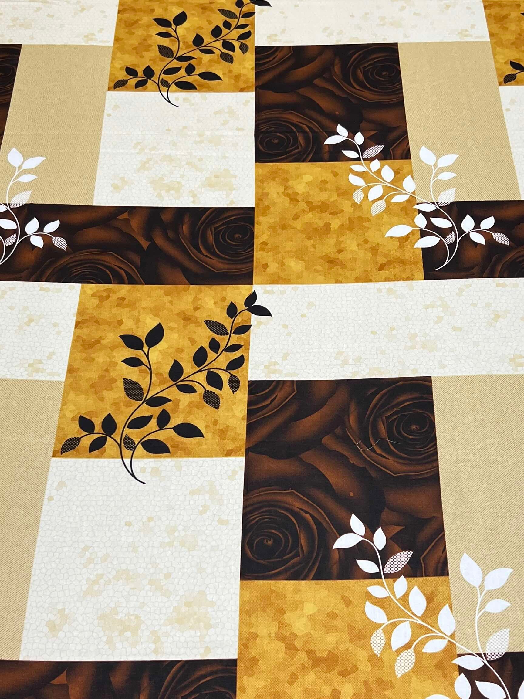 Pure Decor Pure Cotton Queen Size Double Bedsheet
