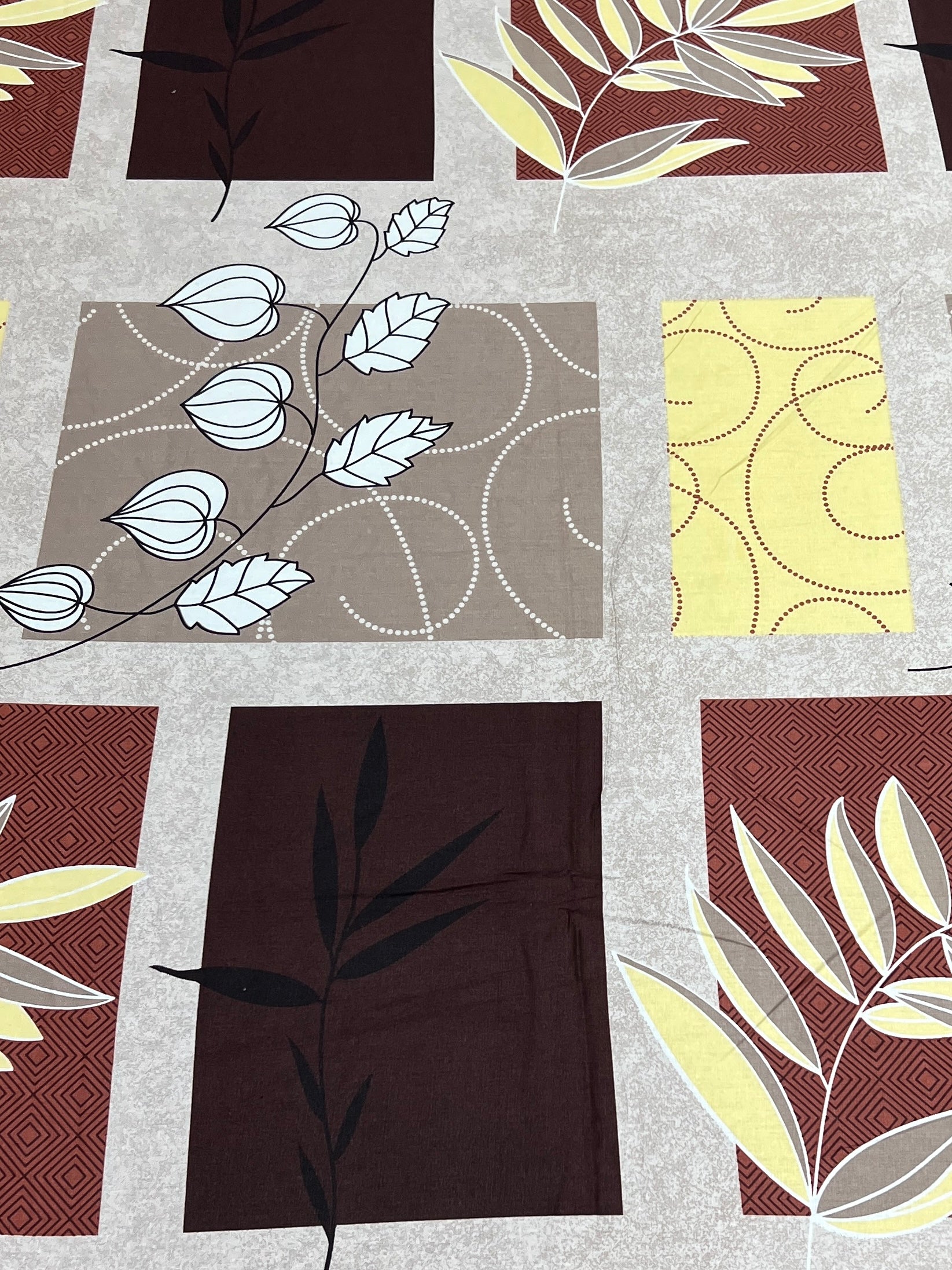 Pure Decor Pure Cotton Queen Size Double Bedsheet