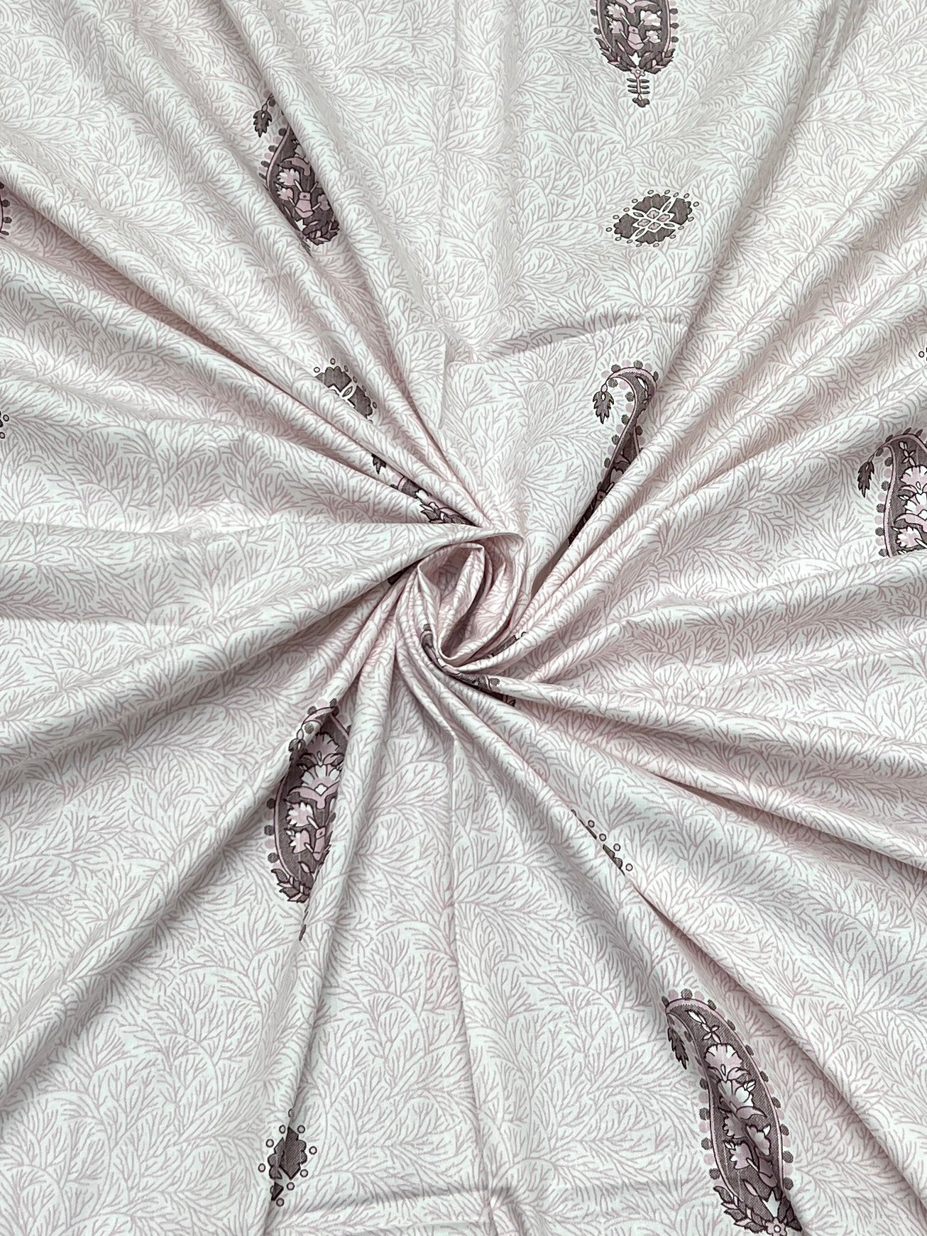 Pure Decor Pure Cotton Queen Size Double Bedsheet