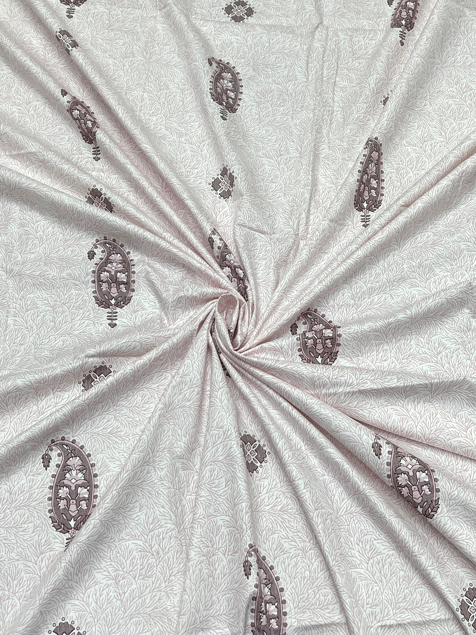 Pure Decor Pure Cotton Queen Size Double Bedsheet
