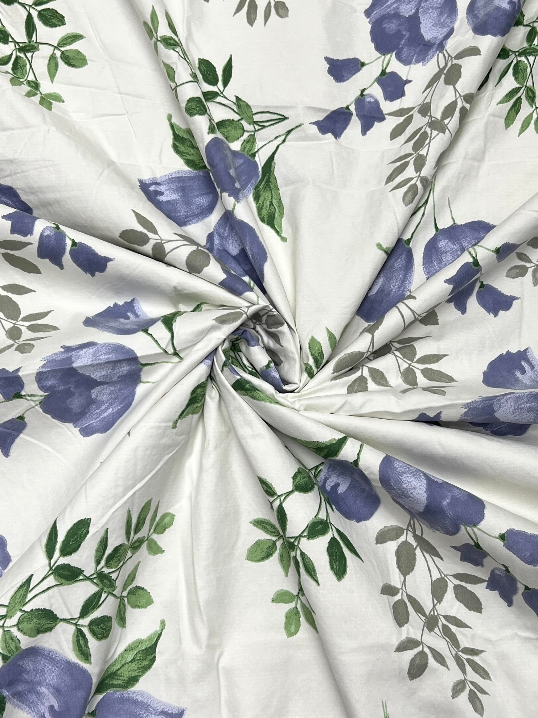 A-4130 - Microfiber 150 GSM King Size Reversible Double Bed Comforter with Filling of Polyfill (221X246)
