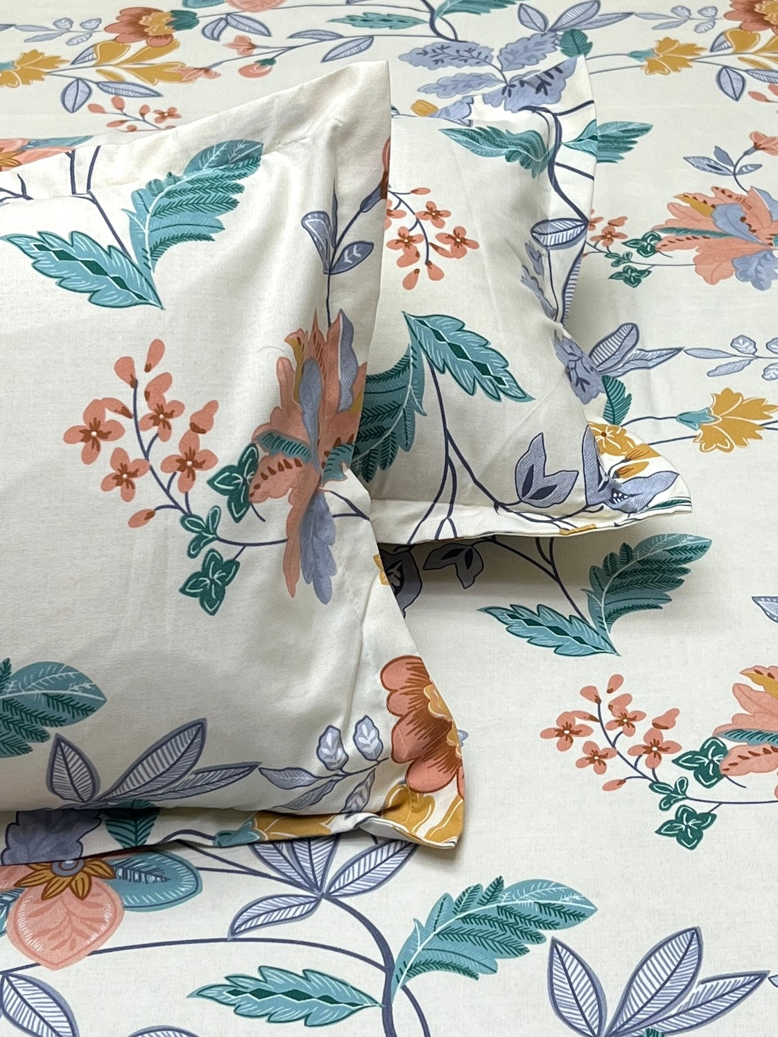 Pure Decor Polycotton Queen Size Double Bedsheet