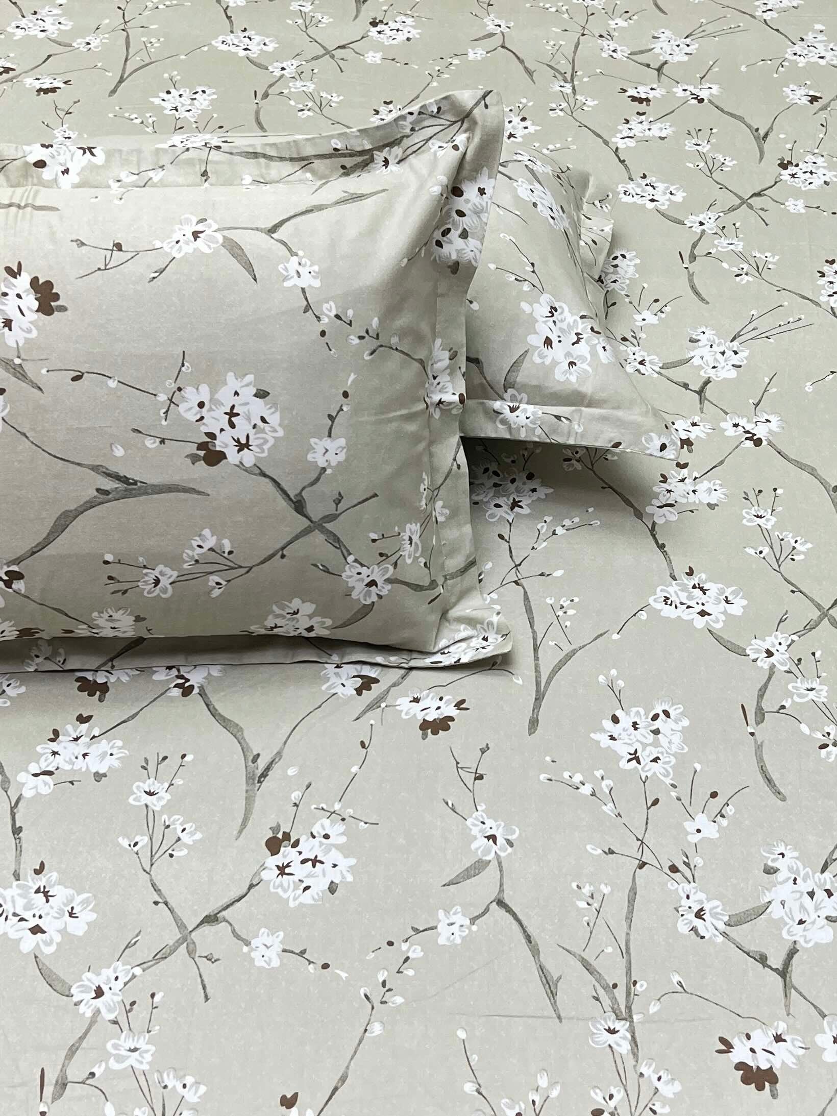 Pure Decor Pure Cotton King Size Fitted Bedsheet
