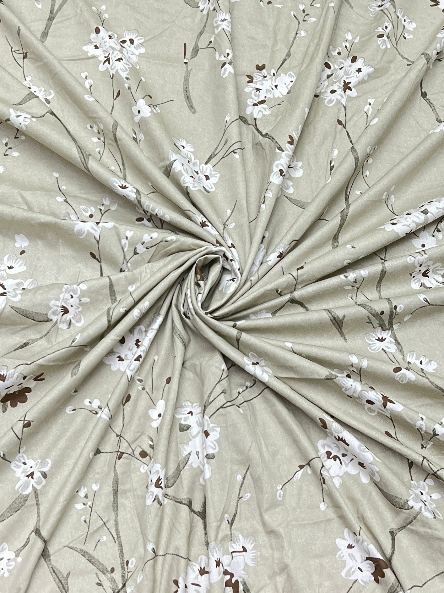 Pure Decor Pure Cotton King Size Fitted Bedsheet