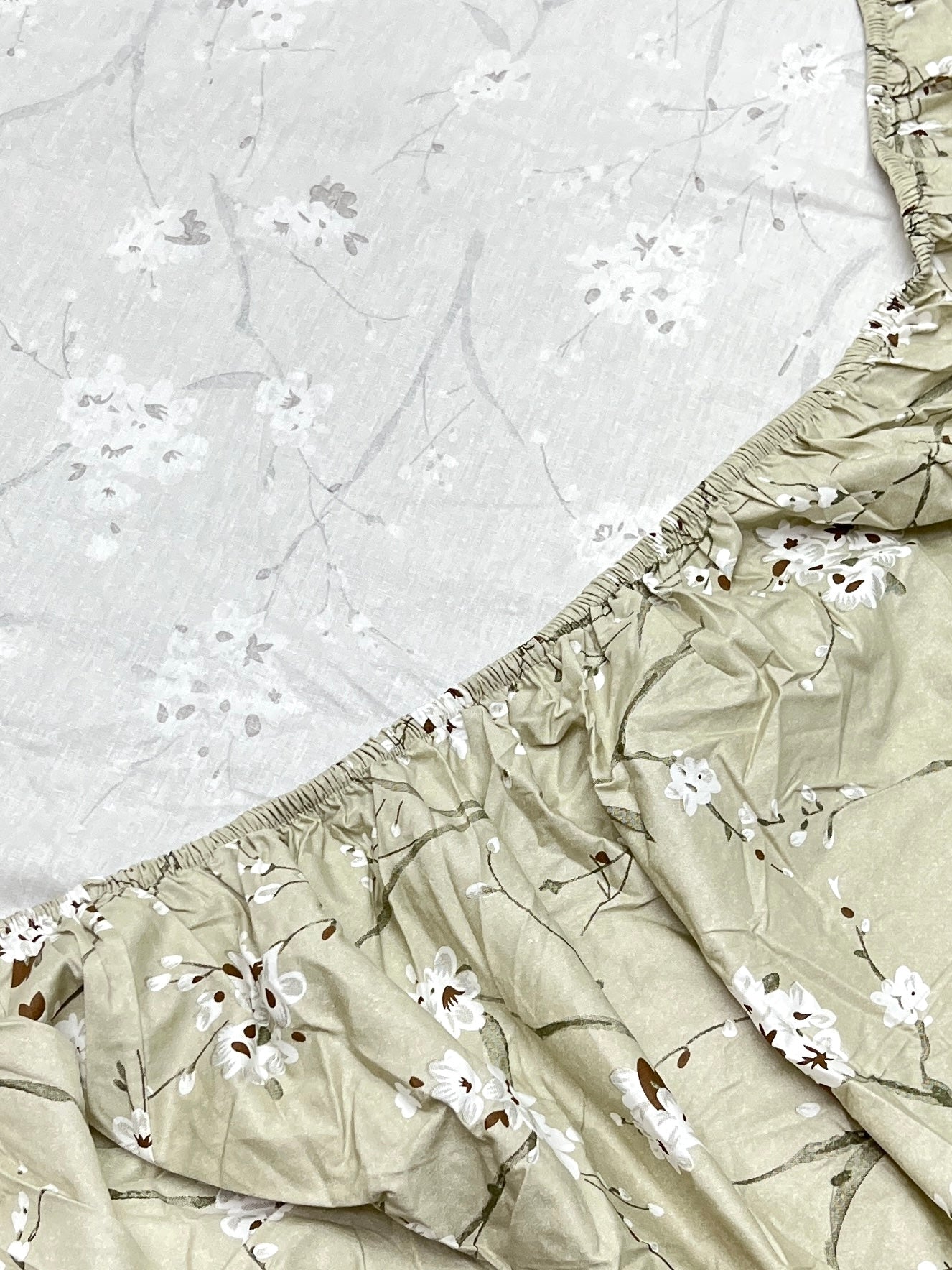 Pure Decor Pure Cotton King Size Fitted Bedsheet