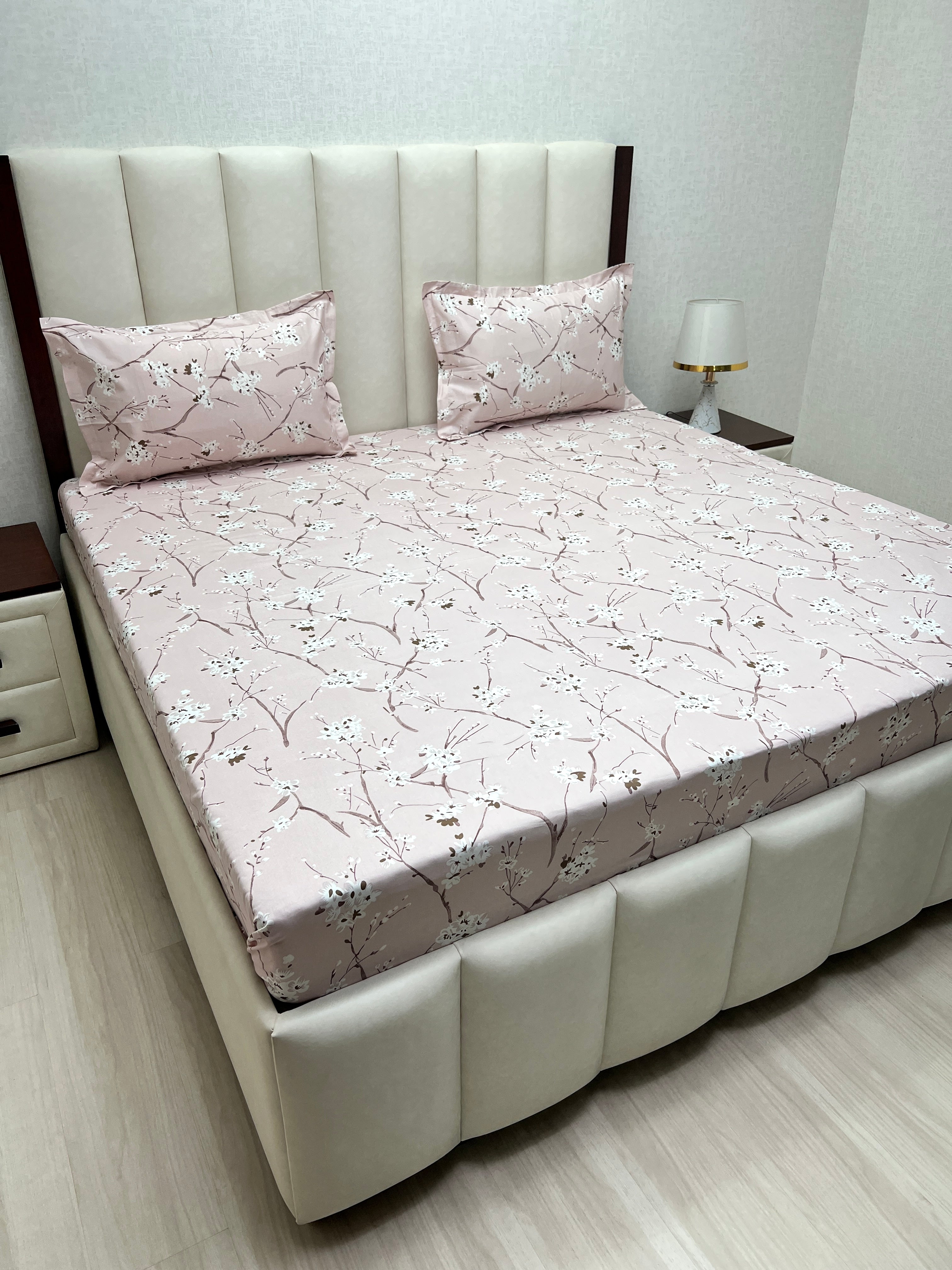 Pure Decor Pure Cotton King Size Double Bedsheet