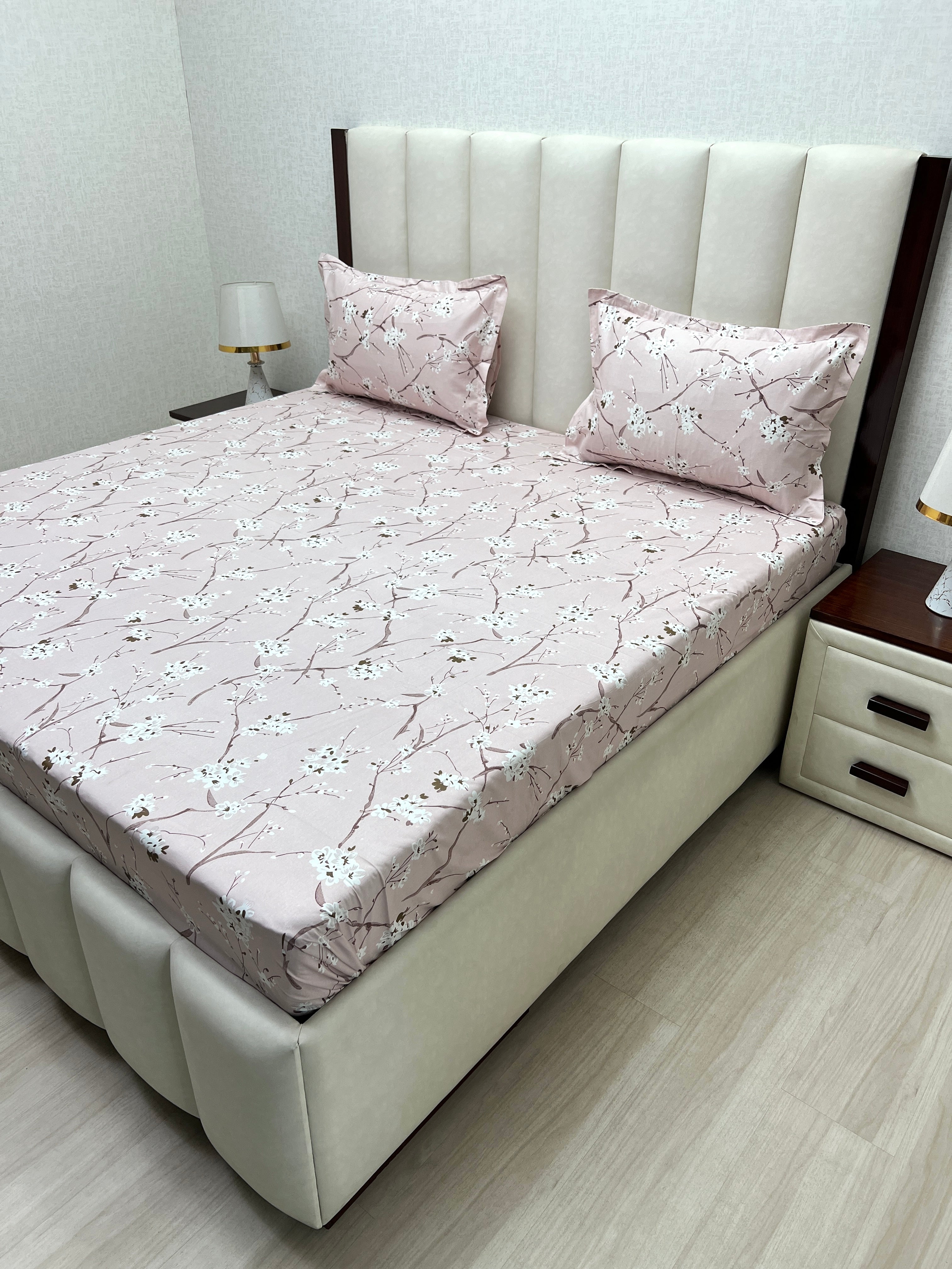 Pure Decor Pure Cotton King Size Double Bedsheet