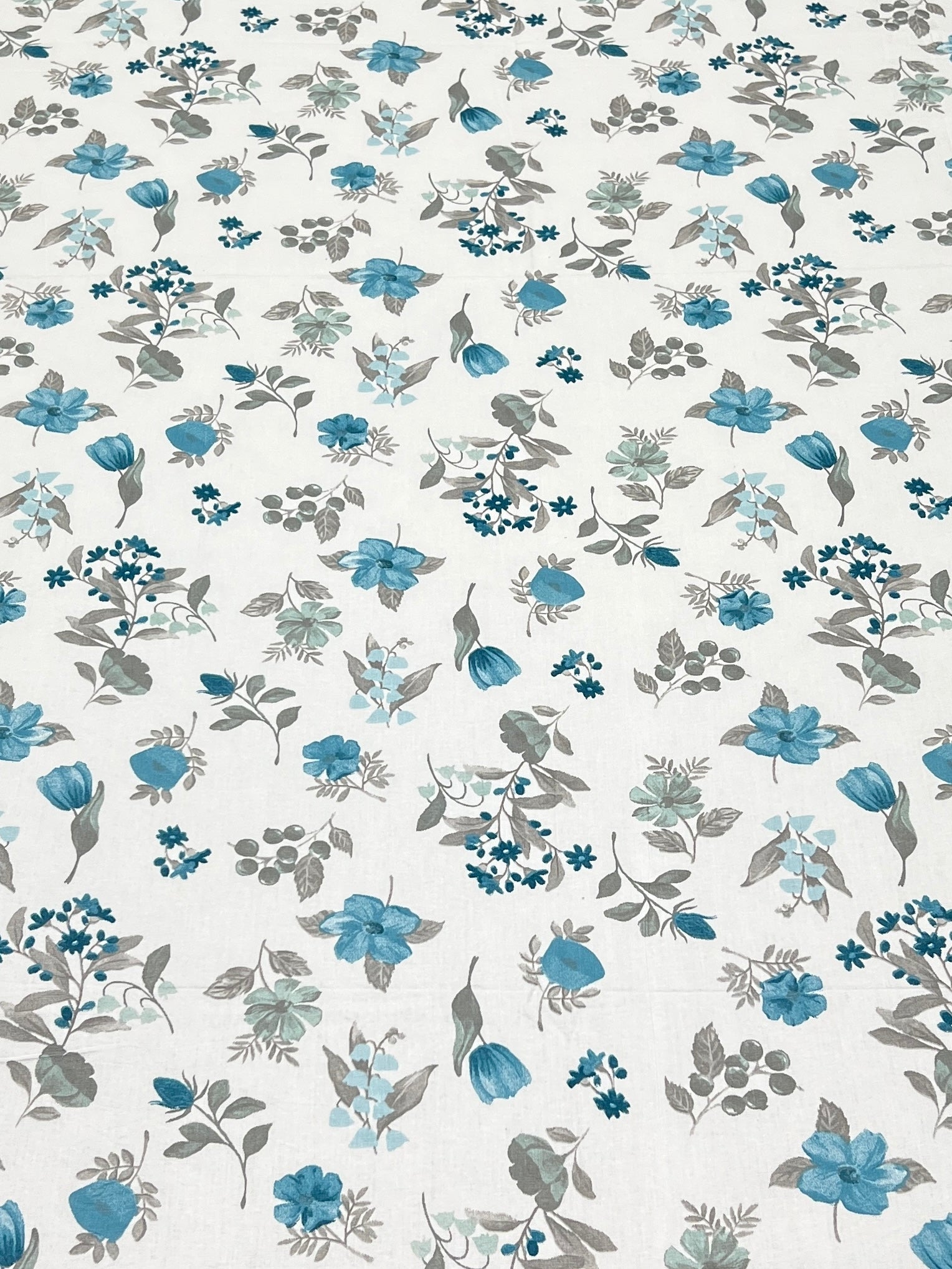 A-4251 Pure Cotton 180 TC King Size Double Bedsheet (274X274) with Two Pillow Covers (50X76)