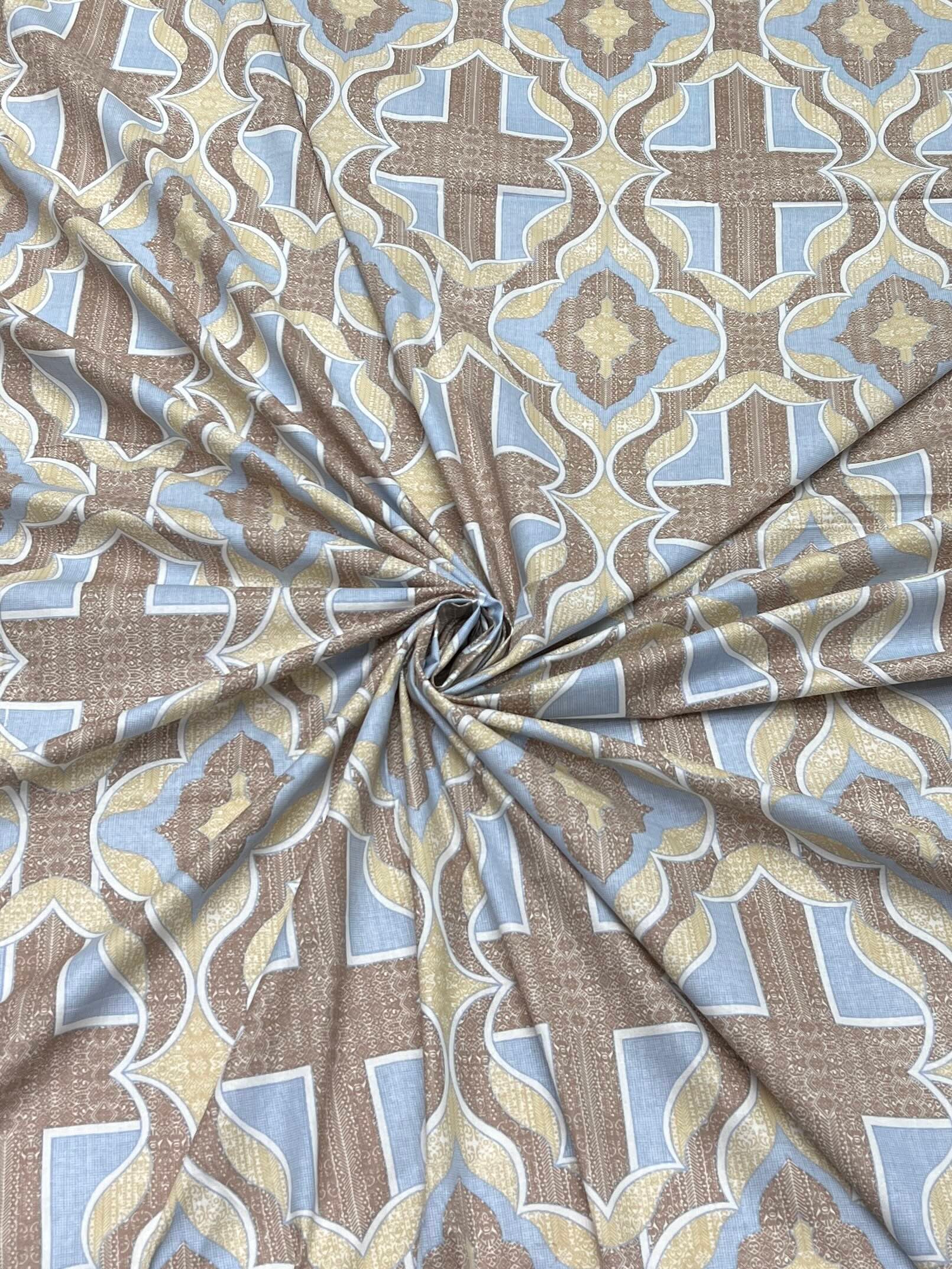 Pure Decor Pure Cotton Super King Size Double Bedsheet