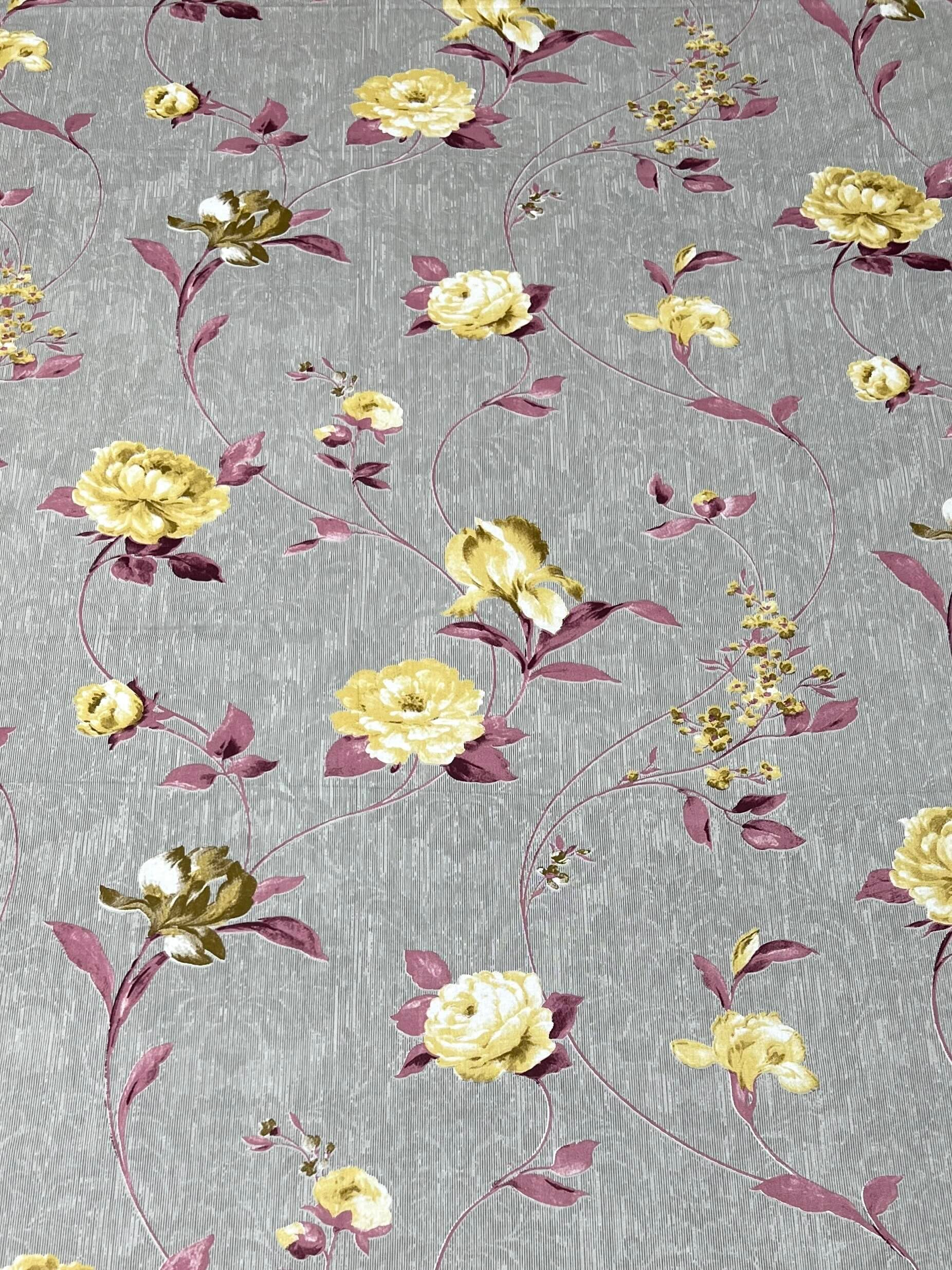 A-4385 - Pure Cotton 180 TC Super King Size Double Bedsheet (274X304) with Two Pillow Covers (50X76)