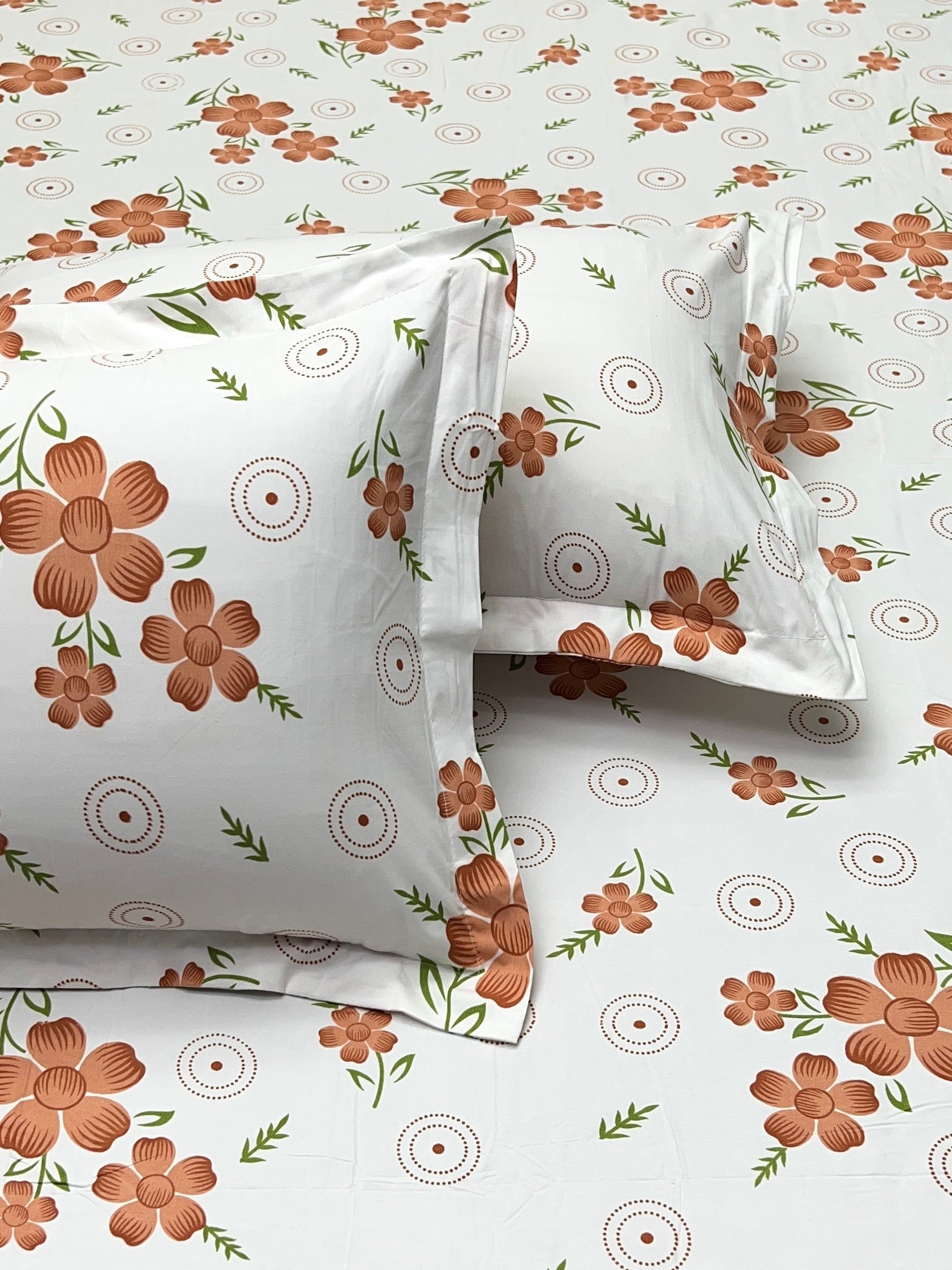 Pure Decor Polycotton Queen Size Double Bedsheet