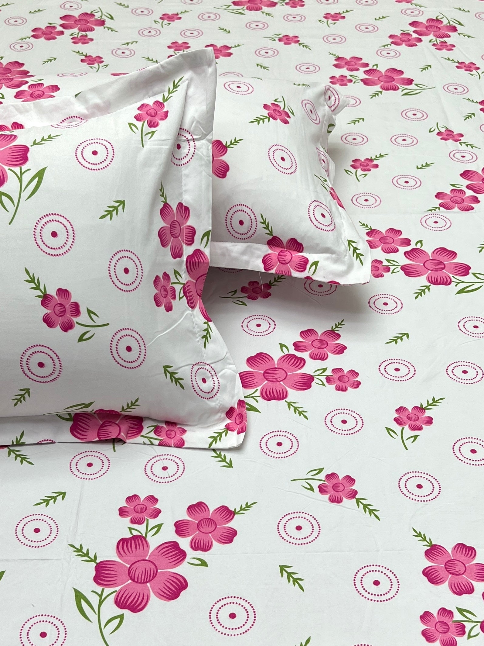 Pure Decor Polycotton Queen Size Double Bedsheet