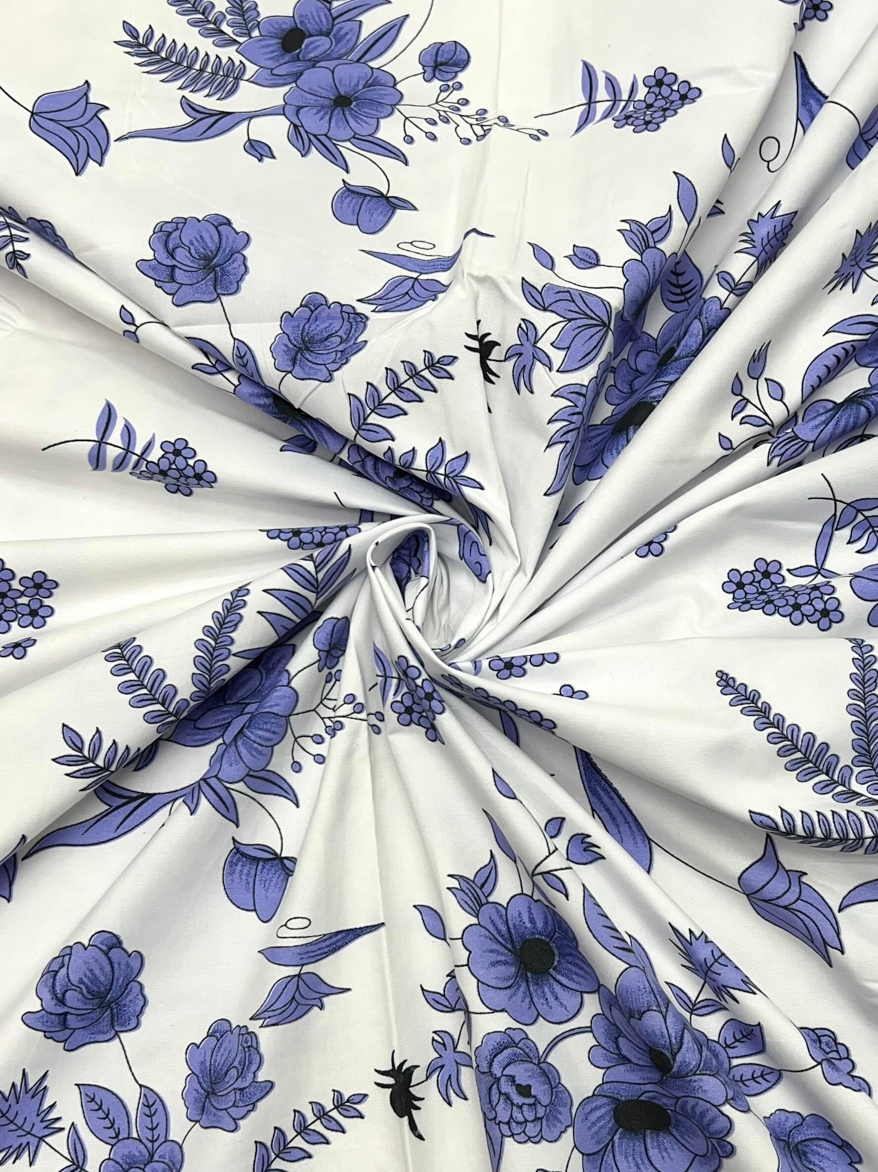 Pure Decor Polycotton Queen Size Double Bedsheet
