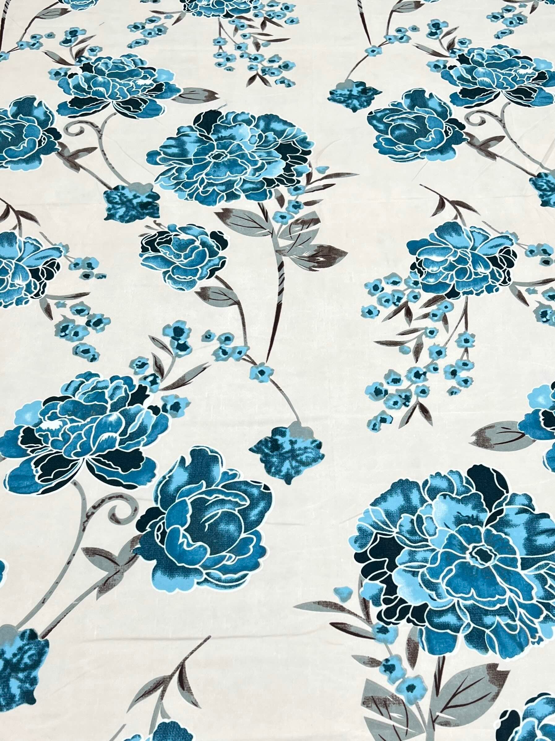 Pure Decor Polycotton Queen Size Double Bedsheet