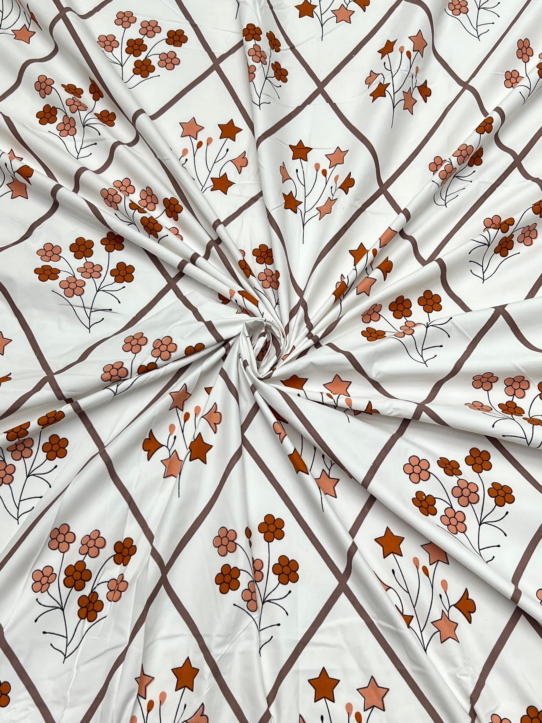 Pure Decor Polycotton Queen Size Double Bedsheet