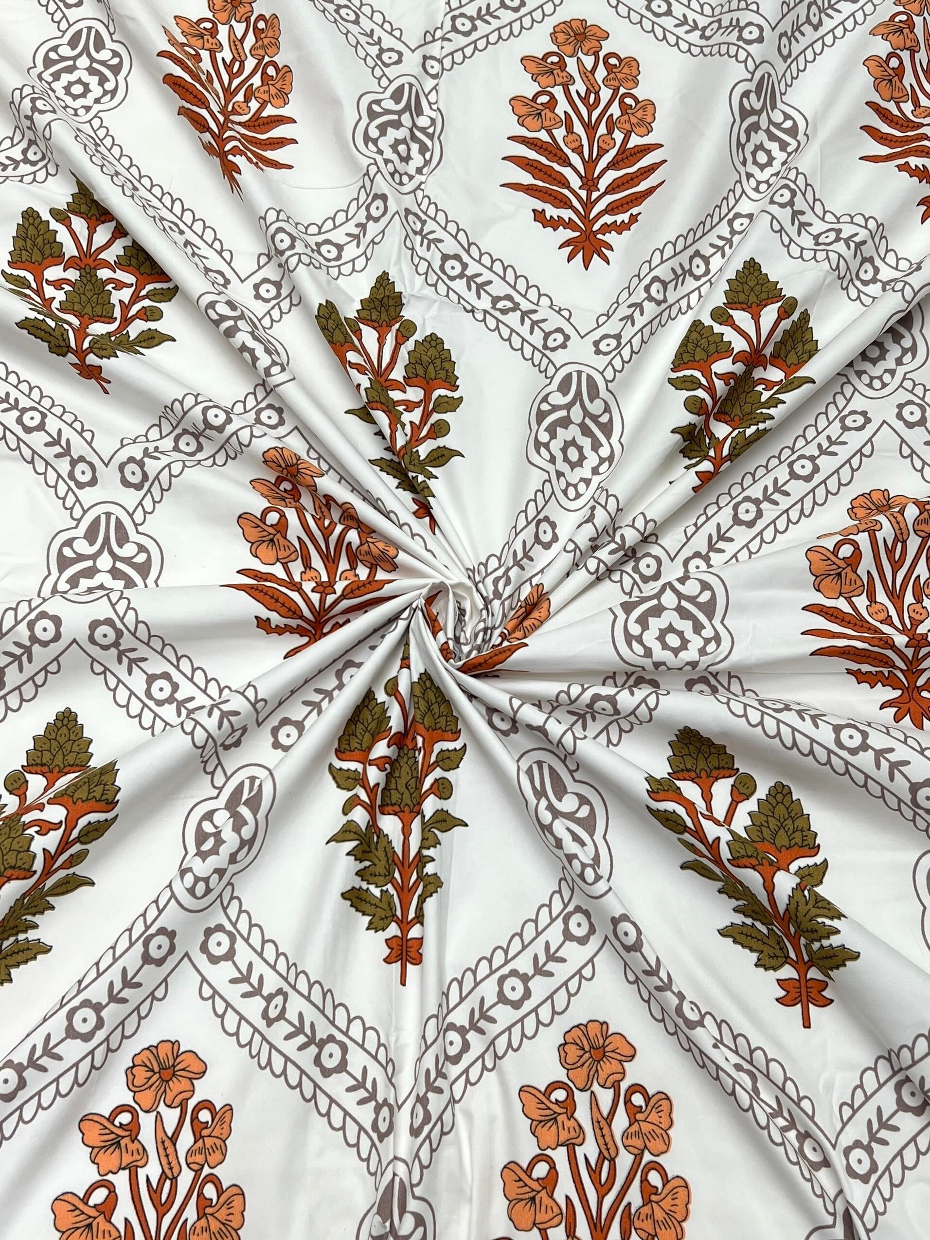 Pure Decor Polycotton Queen Size Double Bedsheet