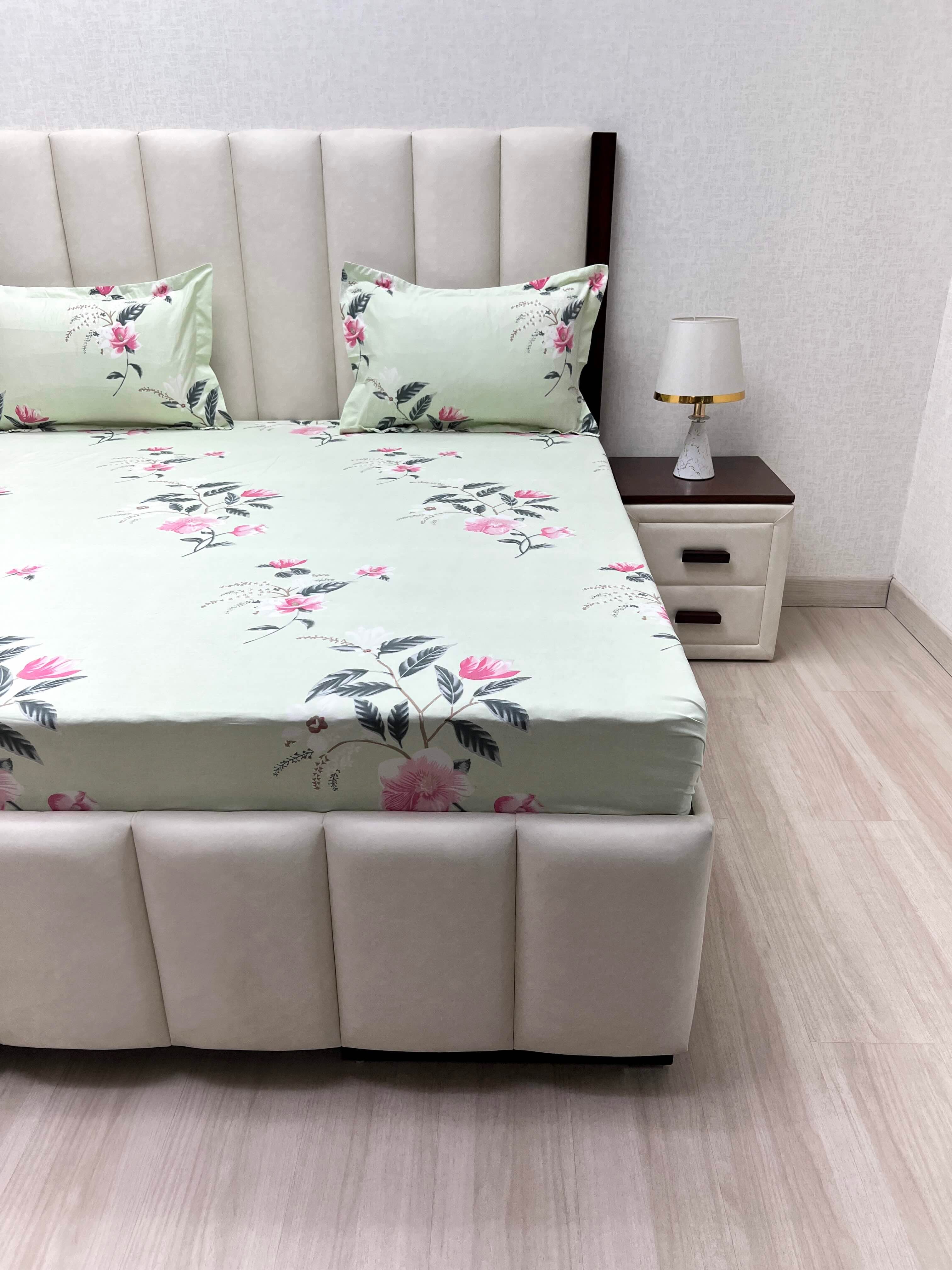Pure Decor Polycotton Queen Size Double Bedsheet