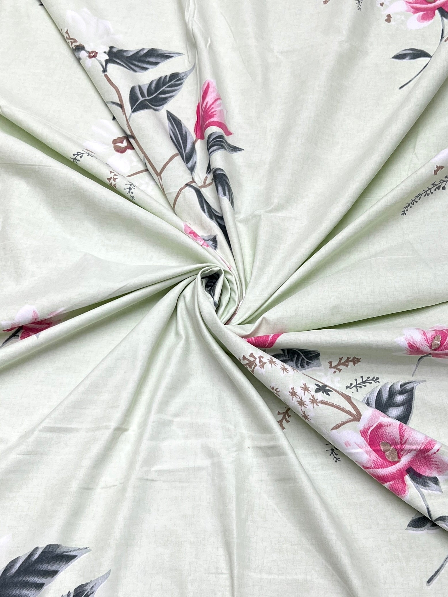 Pure Decor Polycotton Queen Size Double Bedsheet