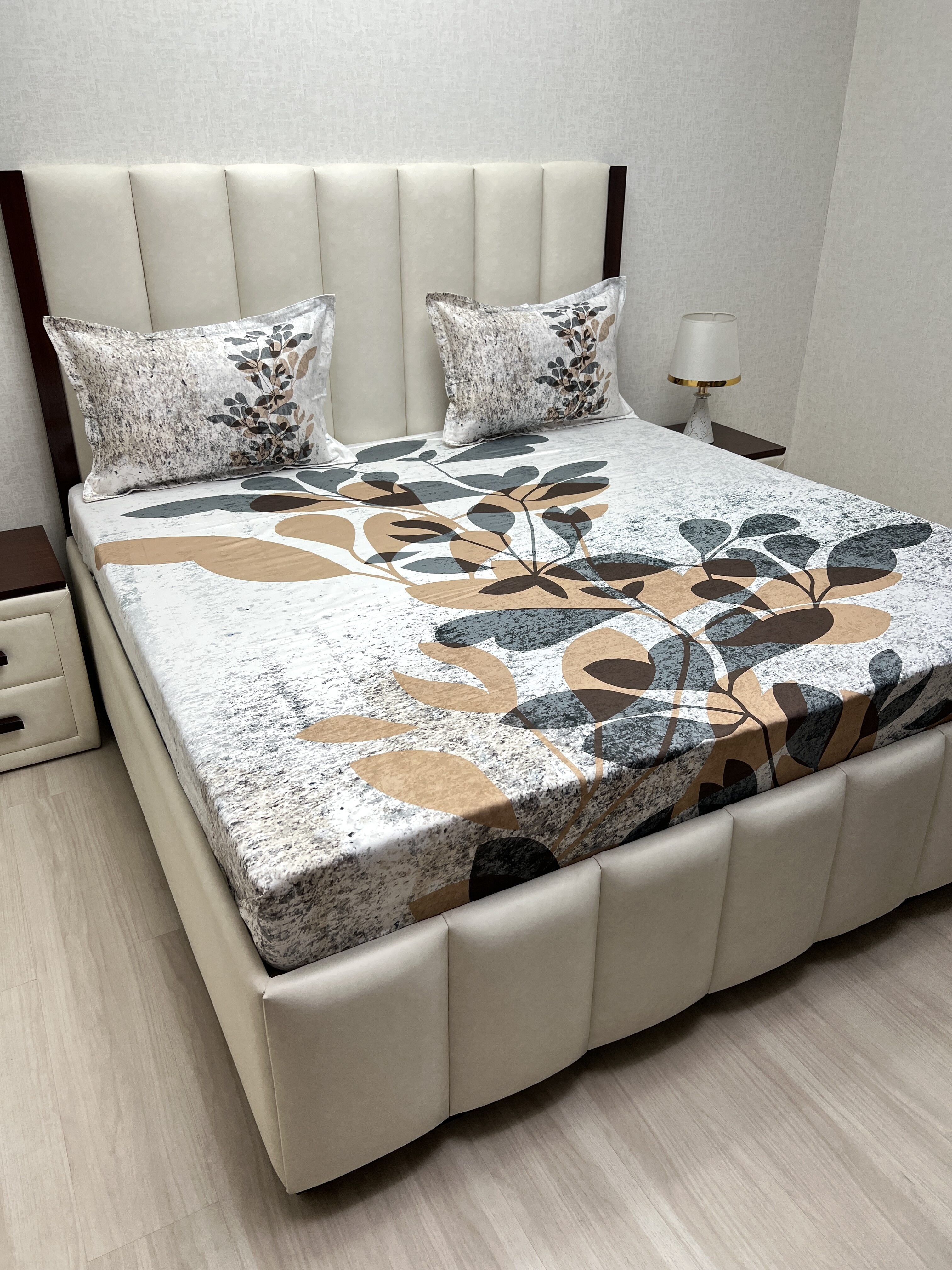 Pure Decor Pure Cotton King Size Double Bedsheet