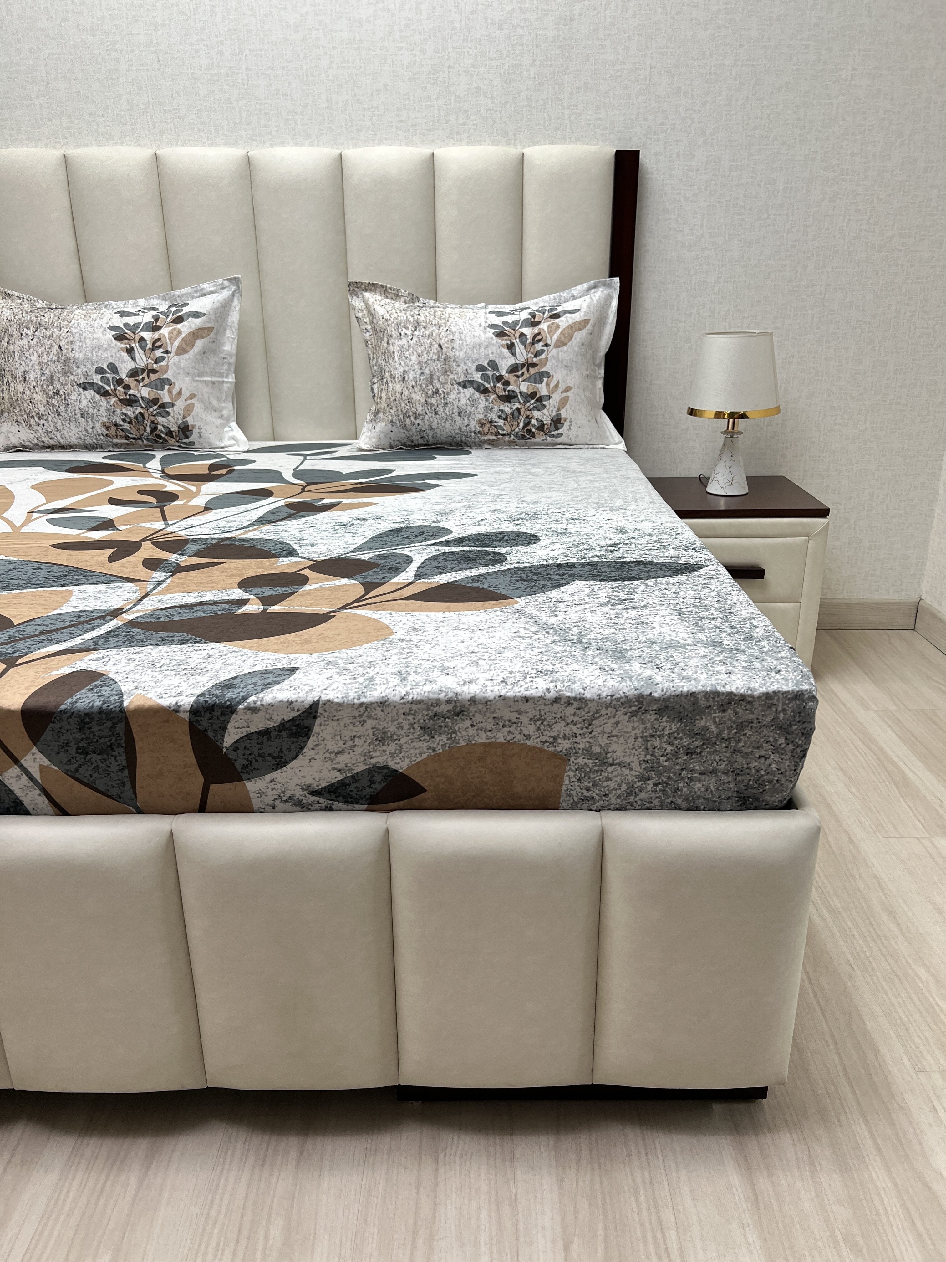 Pure Decor Pure Cotton King Size Double Bedsheet
