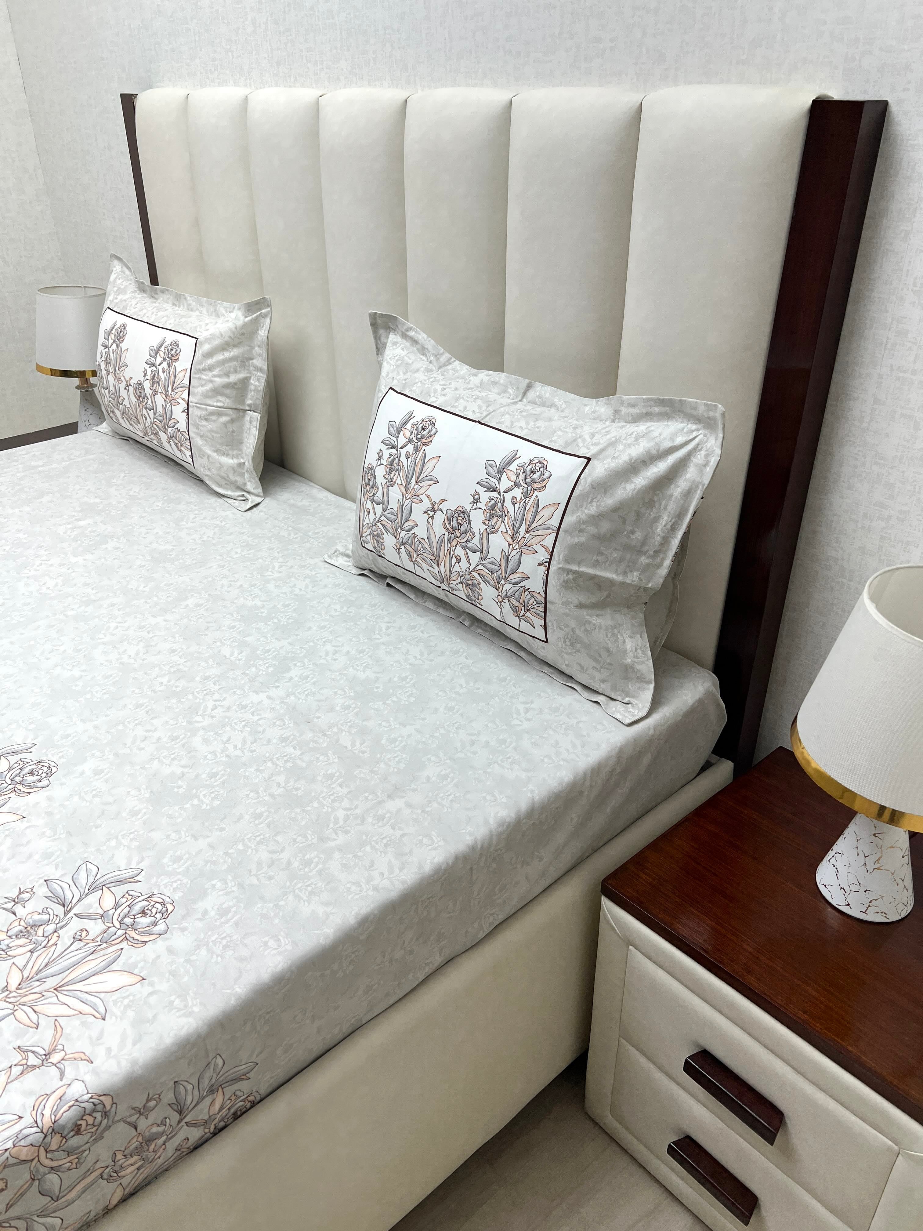 Pure Decor Pure Cotton King Size Double Bedsheet