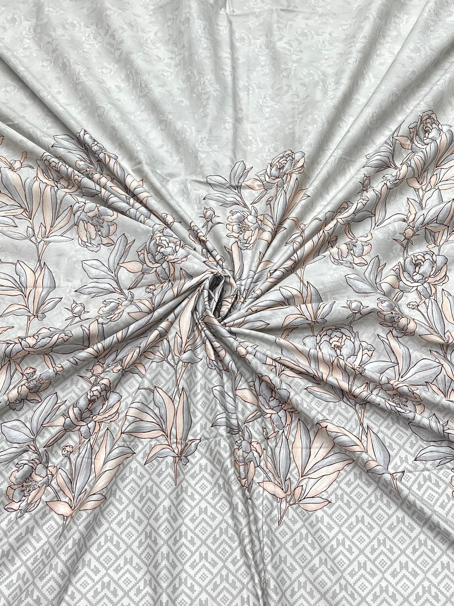 Pure Decor Pure Cotton King Size Double Bedsheet