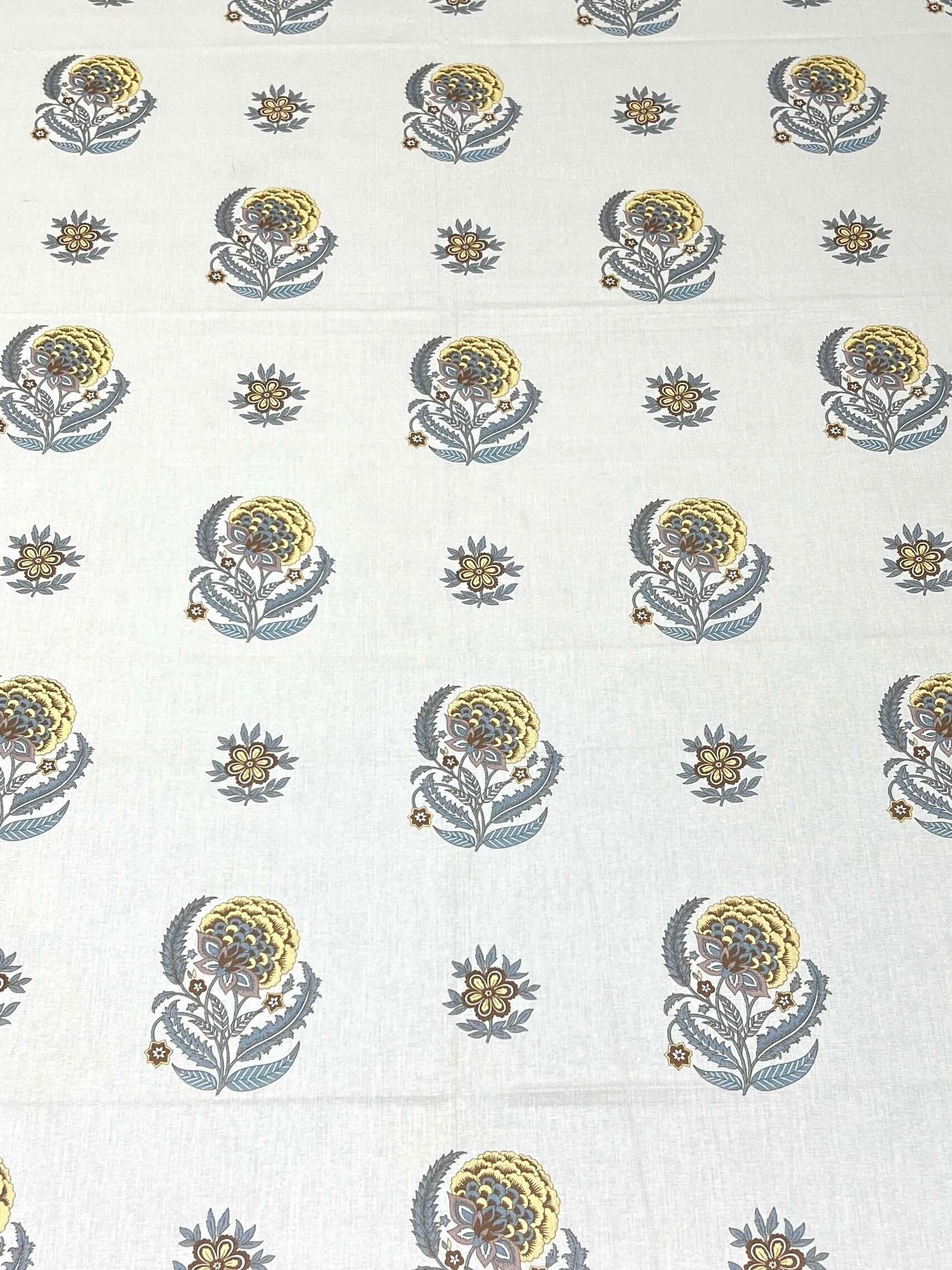A-4471 - Pure Cotton 250 TC Queen Size Double Bedsheet (228X254) with Two Pillow Covers (43X68)