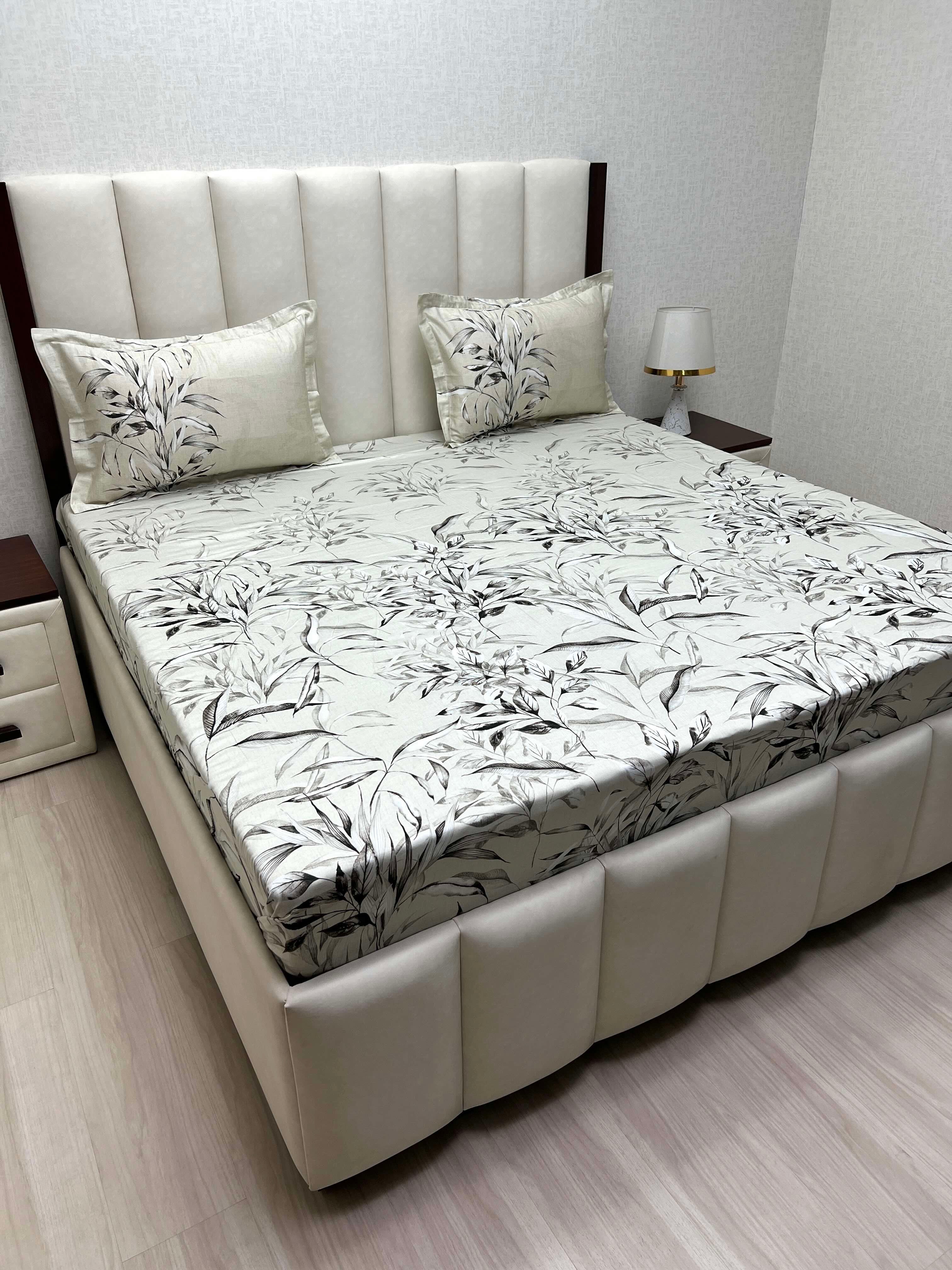 Pure Decor Pure Cotton King Size Double Bedsheet