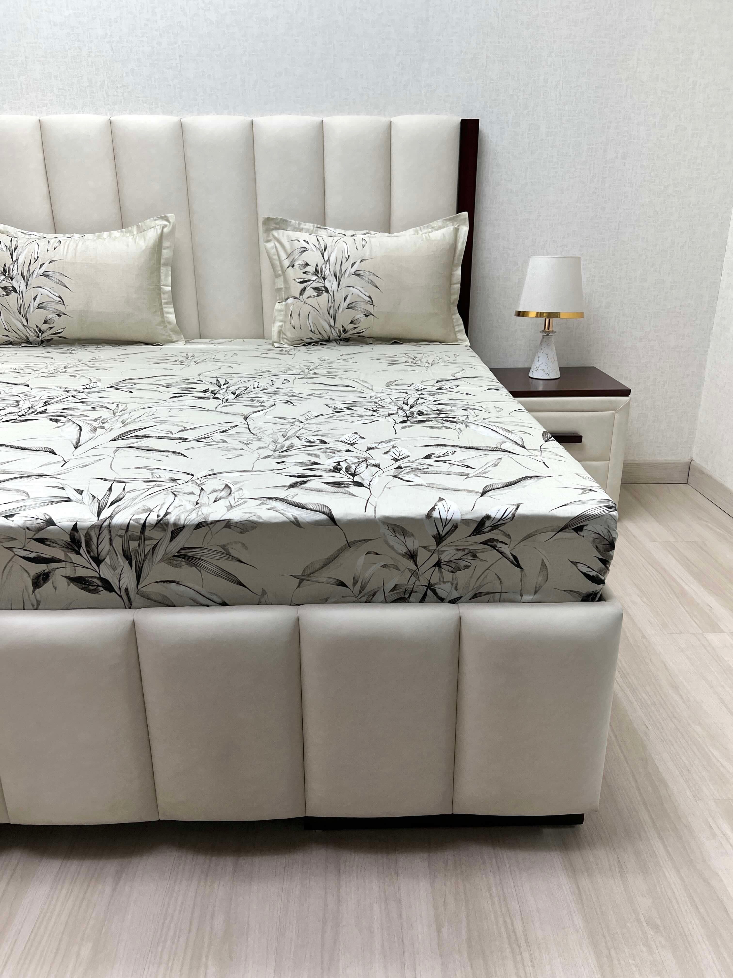 Pure Decor Pure Cotton King Size Double Bedsheet