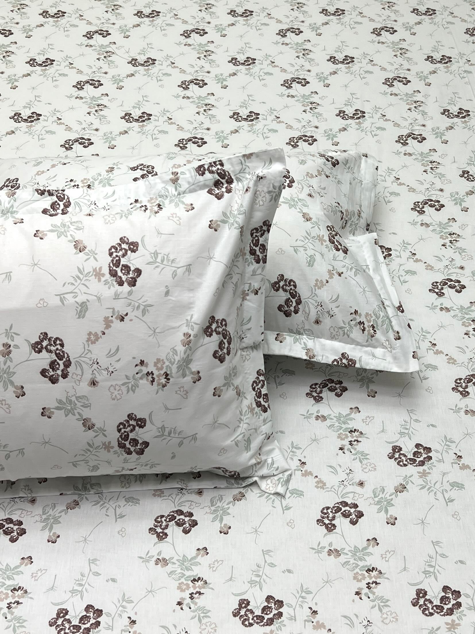 Pure Decor Pure Cotton King Size Double Bedsheet