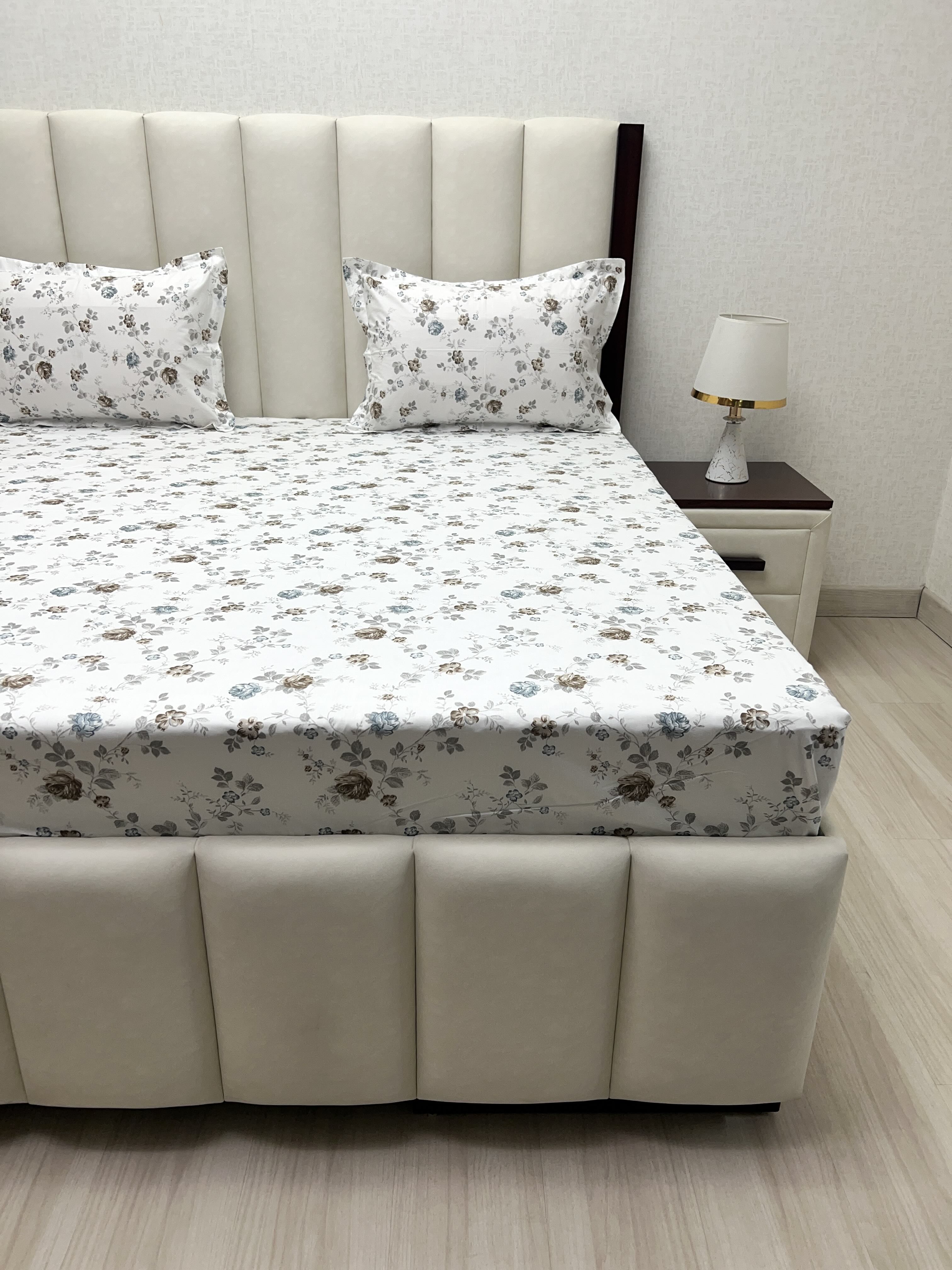 Pure Decor Pure Cotton King Size Double Bedsheet