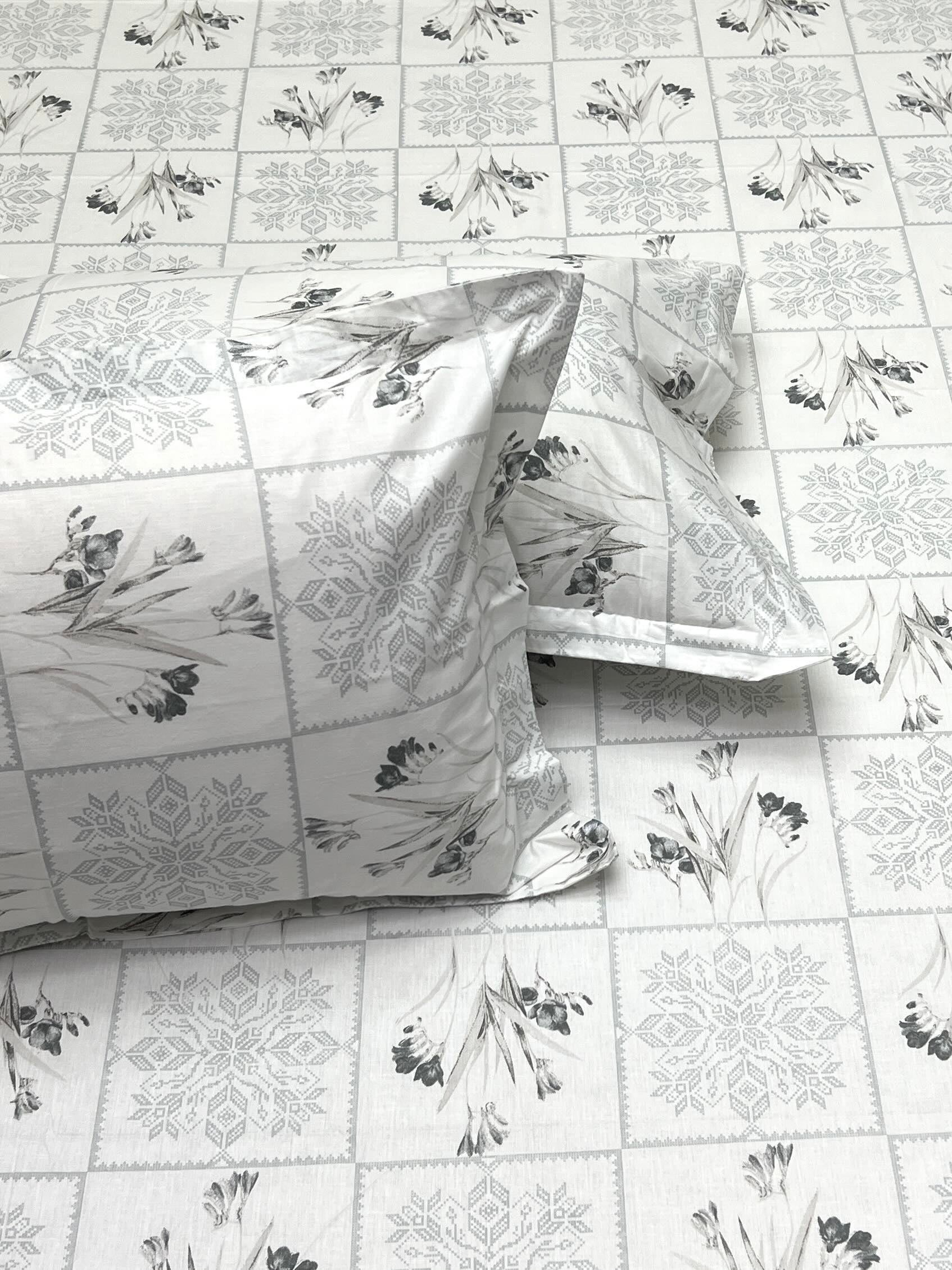 Pure Decor Pure Cotton King Size Double Bedsheet